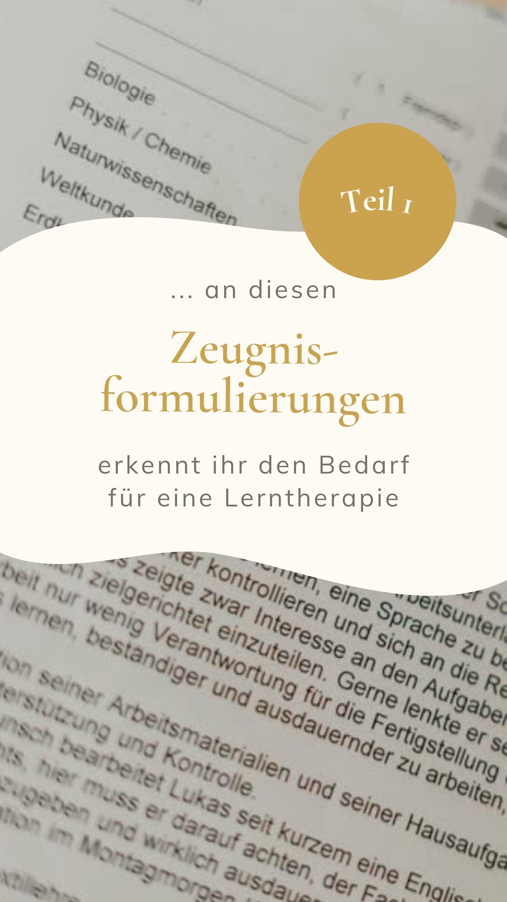 Schulzeugnisse sollen Leistungen dokumentieren und die kindliche Entwicklung beschreiben. 📄✏️
Neben Noten enthalten sie kurze Sätze zu Aufmerksamkeit, Organisation, Zeitmanagement oder Sozialverhalten.
Diese Formulierungen lesen viele Eltern immer wieder:
1. „Hausaufgaben werden oft nicht sorgfältig genug angefertigt.“
2. „Ihre Hausaufgaben und Arbeitsmaterialien sind häufig nicht vollständig.“
3. „Sie muss noch zu oft an das Beginnen mit einer Aufgabe und an die Weiterarbeit erinnert werden.“
4. „Er verfolgt den Unterricht nicht immer aufmerksam und beteiligt sich kaum mit eigenen Beiträgen.“
5. „Sie arbeitet noch nicht immer zielorientiert und benötigt mehr Zeit als vorgesehen.“
6. „Die ihm übertragenen Aufgaben erfüllt er nur nach Aufforderung.“
7. „Er hat häufig Schwierigkeiten, mit anderen zusammenzuarbeiten.“
Wiederholen sich diese Formulierungen über viele Jahre, ist dies ein Zeichen einer exekutiven Dysfunktion
(Merkmal einer ADHS, ASS, Depression oder anderen Form der Neurodivergenz).
Die reine Beschreibung dieser Verhaltensweisen hilft den Lernenden jedoch nicht dabei, Strategien und Methoden zu entwickeln, die das Lernen, Wohlbefinden und gelingende Beziehungen mit exekutiver Dysfunktion überhaupt erst möglich machen.
In der Lerntherapie, Eltern- und Lehrkräfteberatung nehmen wir uns genau diesen Themen an, unabhängig davon, woher sie rühren. 🧠✨
Viele Kinder und Jugendliche erkennen dann:
🌱 Ich war nicht faul.
🌱 Ich war nicht zu dumm.
🌱 Ich habe nur ohne die notwendigen Strategien gelernt.
👉 Teil 2 folgt.
#lerntherapie
#adhs
#autismus
#zeugnisse
#neurodivergenz