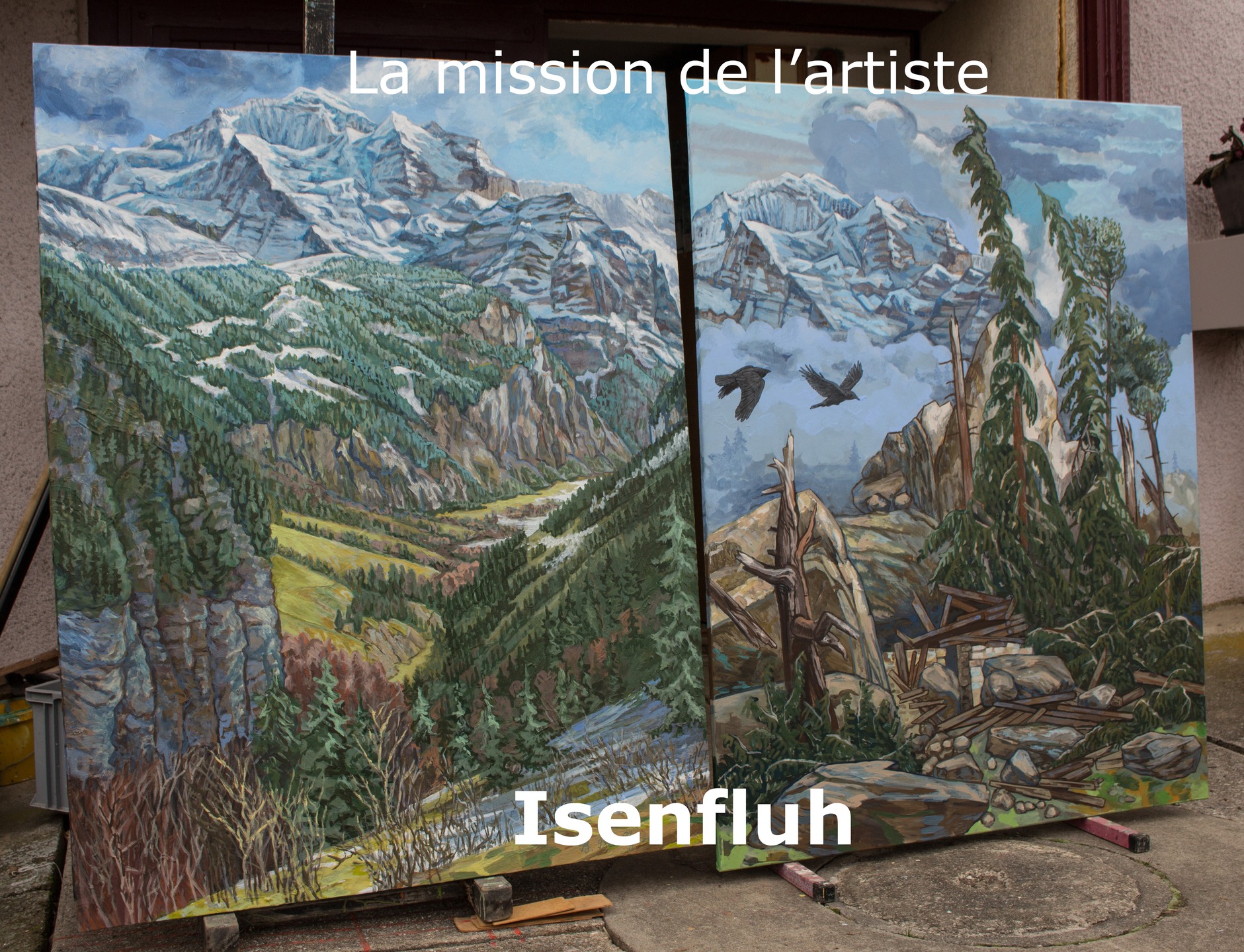 «SPIRIT OF THE ALPS»
mon nouveau site www.bernardbailly.ch
Exposition annuelle de la Guilde des peintres de la montagne GSBM
Salle de congrès de Grindelwald
Du 31 juillet au 23 août 2026