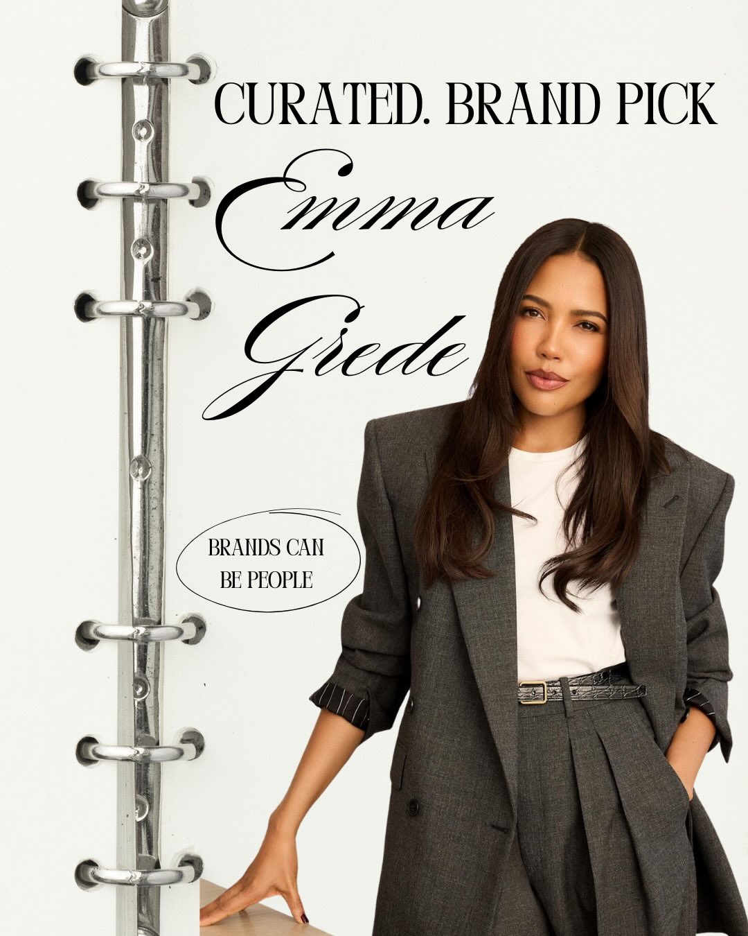 Curated. Brand Pick: Emma Grede
I didn’t choose this pick because she’s visible.
I chose it because she’s intentional.
Emma Grede built herself before she built brands and now she’s using her voice to help others do the same.
If you’re building something slowly, thoughtfully, and on your own terms, this one’s for you.
#founderenergy
#personalbranding
#womenwhobuild
#femalefounders