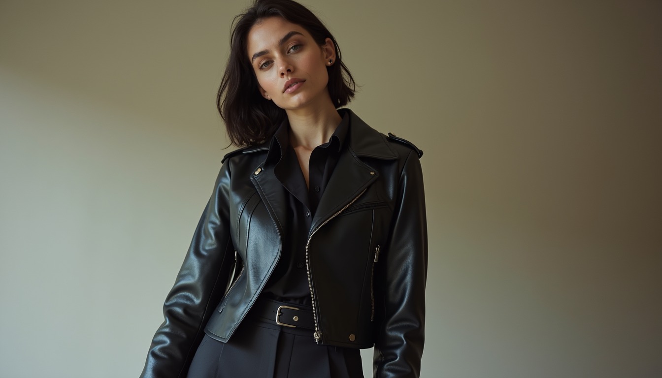 Crafted from pure lambskin — a cropped jacket that moves with you. I wear mine over a silk blouse for meetings, swap to a camisole and statement earrings for evening. High-waisted trousers or a midi skirt keep the silhouette balanced.
Luxury that lasts. Style that speaks. Link in bio to read how to style and care for yours — and why each Luis Leather jacket is handmade to be remembered.
#LuisLeather #CroppedJacket #Craftsmanship #TimelessStyle #LeatherLove #EverydayLuxury #StyleTips #Handmade
