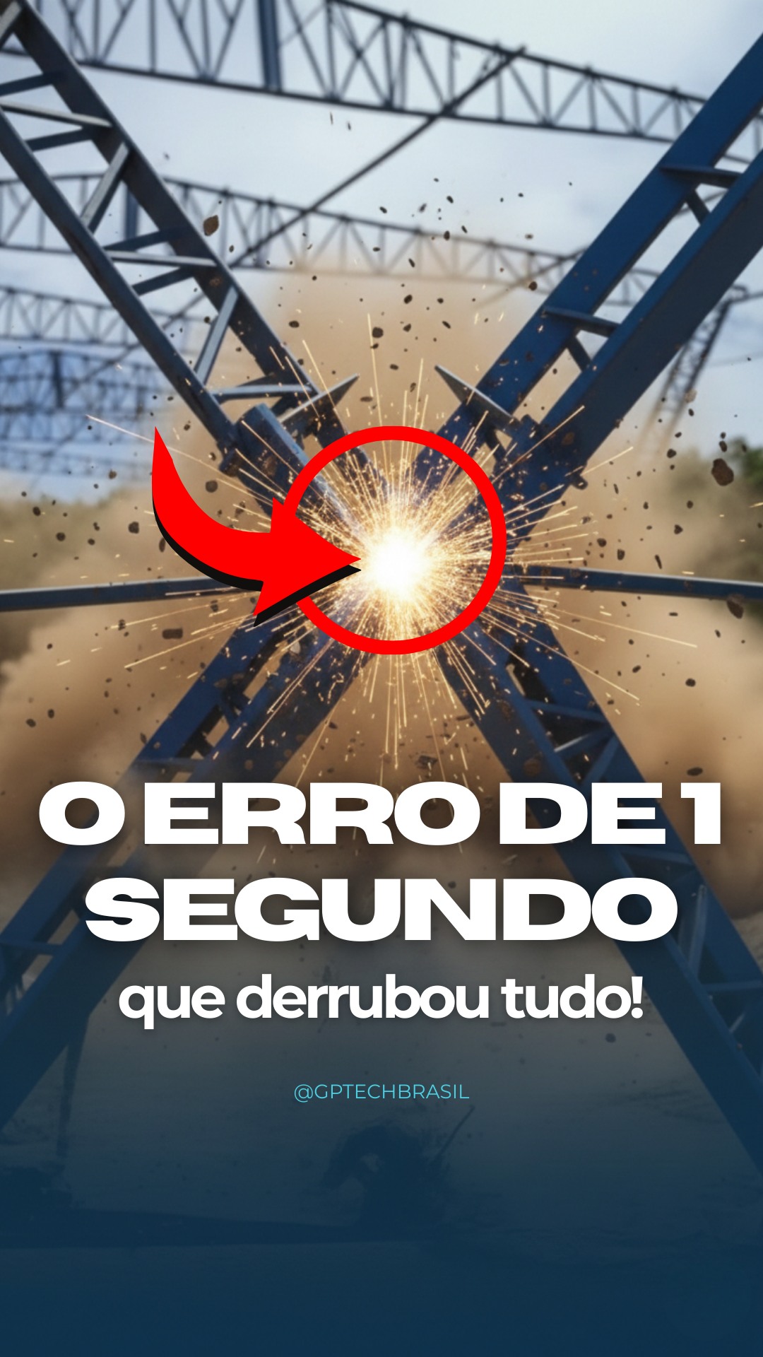 Segurança não aceita "quase". ❌
O que você viu no vídeo é o resultado de uma união mal executada. Produtividade real exige segurança estrutural impecável.
Conheça a tecnologia de conformação mecânica que protege o seu investimento.
Fale com um especialista GPTECH.