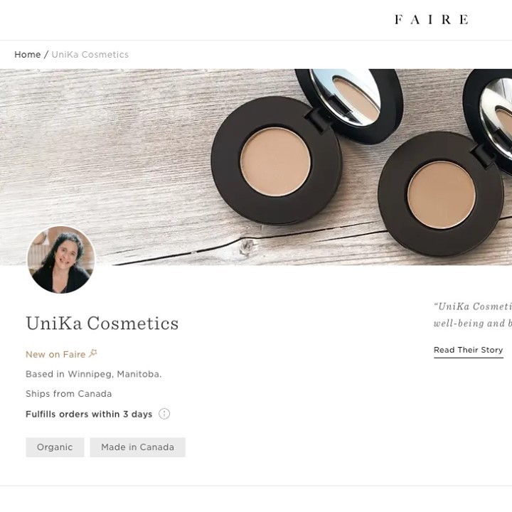 If you're looking to buy wholesale, we're now on Faire!! The link is at the top of our website 😁 When you click on it, if you're new to Faire you'll have to register, but once you're in, you'll get $100USD off your first order and free shipping for a year!
.
If you're wondering about the amount in Canadian $, if you have the currency set to CAD, it'll automatically convert it for you with the daily market conversion rate 👍