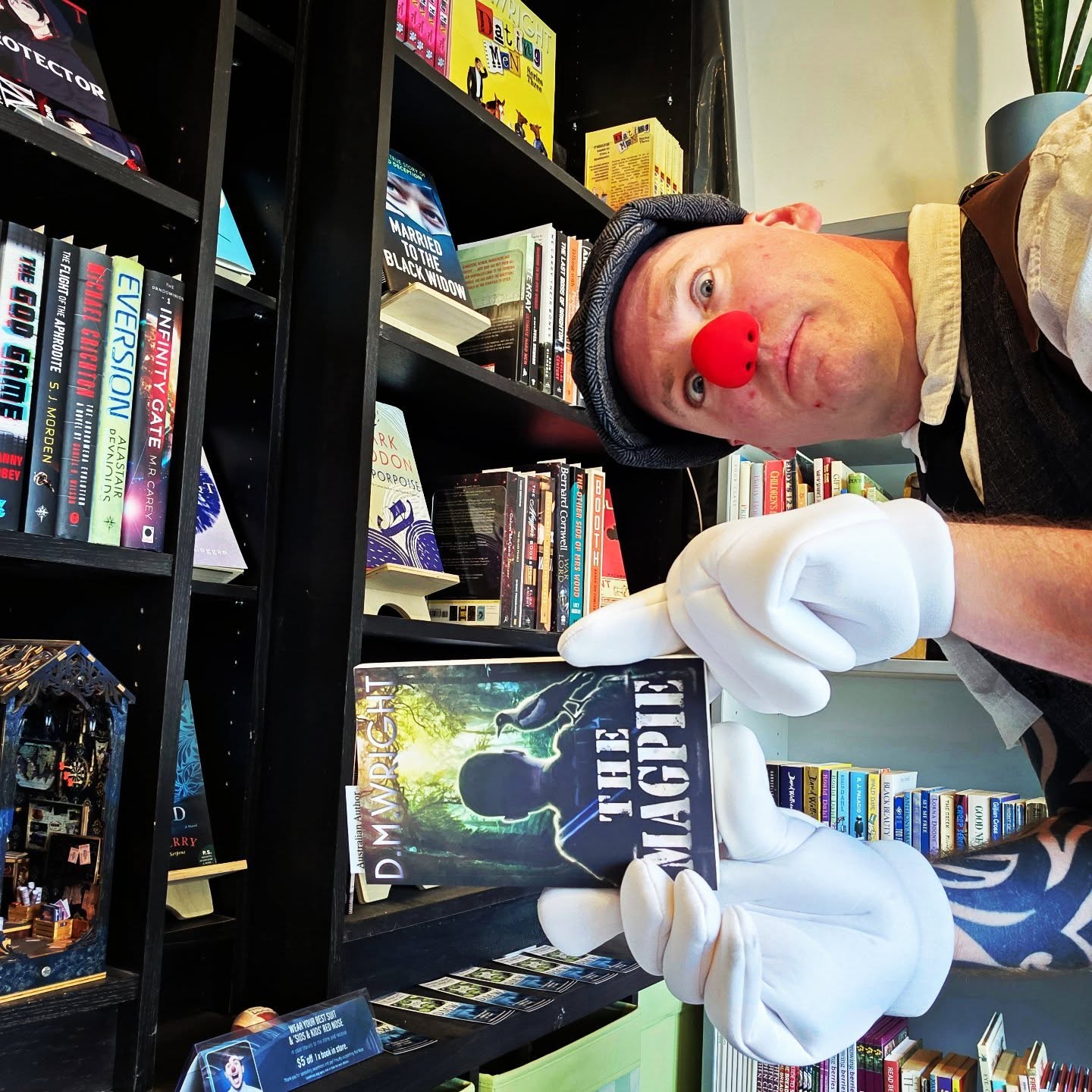 "THE MAGPIE" by Australian Author D. M. Wright.
It's Chekhov’s "The Seagull" as it's never been done before...
DMWproductionsAus.com (Best viewed on desktop version)
WAR, LOVE, ISOLATION, INFATUATION.
They say all is fair in love and war. But these words have never rung truer than in the depths of the jungle where 10/27 Royal South Australia Regiment is stationed.
Making it out alive isn’t just about avoiding the enemy. Dreams of love and life on the outside push the soldiers to their limits within the small confines of their volatile contingent.
Family ties are tested, friendships questioned, and infatuation becomes all-consuming as the soldiers grapple with how they will leave the war – whole or just as lost as before.
In a fight for country and love, only one can win the battle.
Amazon.com/Author/DMWright
DMWproductionsAus.com (Best viewed on desktop version)
#booktube #books #bookstagram #booksformen #clown