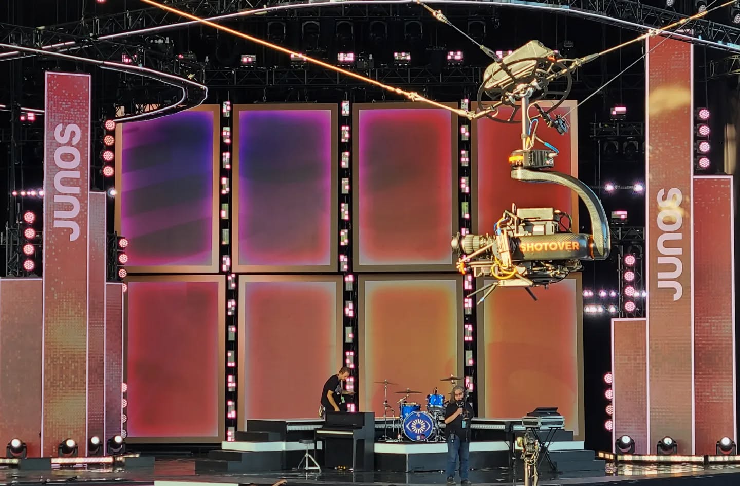 @sec.swiss #eagleeye @shotoversystems #G1 ready to rock the 2022 #junos
#broadcast #gripstuff
#griplife #gripology #filmgear #filmlife #cameraman #cameranerd @bengranet @tttomzzz @wfw_intl