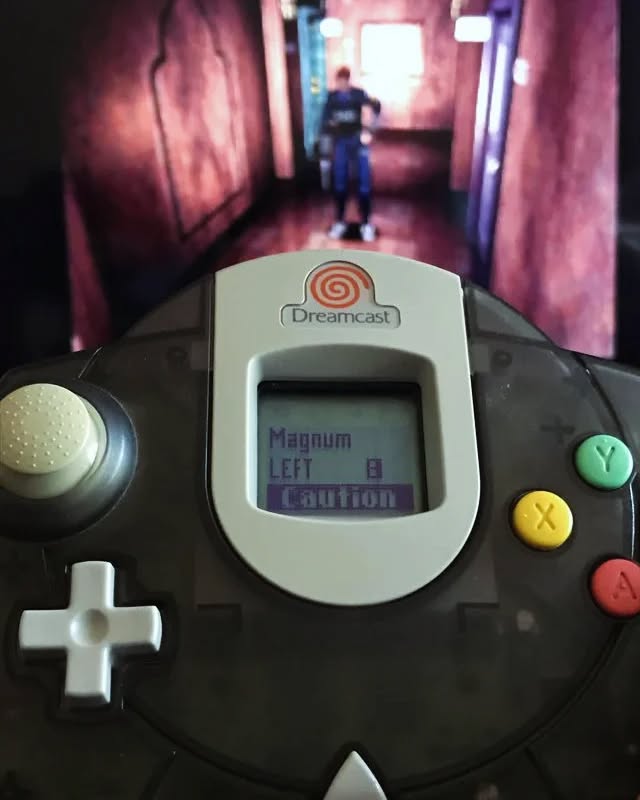 Resident Evil 2 e Dreamcast ❤️❤️❤️❤️❤️
#dreamcast #residentevil2