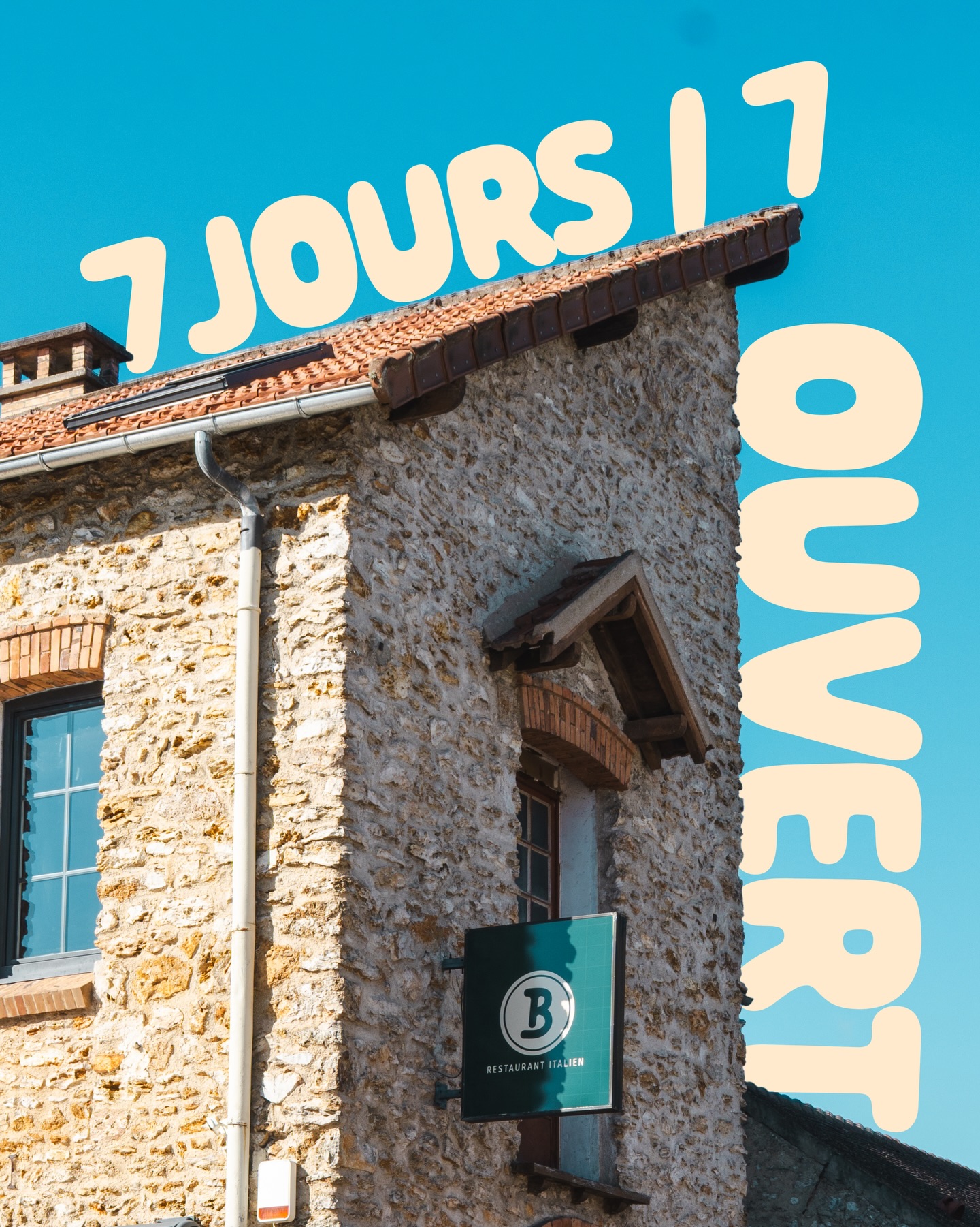 Bonne nouvelle ! 💛
La Bacotte à Bois-le-Roi vous accueille tous les jours :
• Midi : 12h – 14h
• Soir : 19h – 22h
• Vendredi à dimanche : jusqu’à 22h30
Réservez-vite sur labacotte-restaurant.fr ou par téléphone au 01 60 69 23 57 🔥