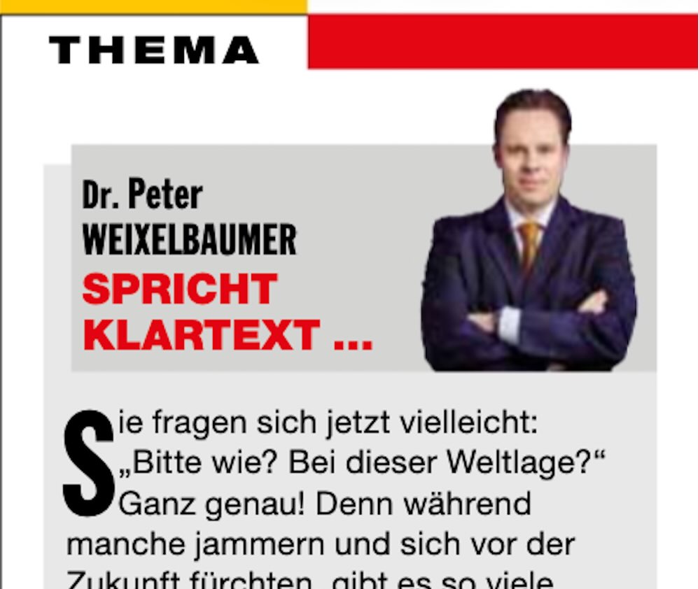 „2025...𝐞𝐢𝐧 𝐉𝐚𝐡𝐫 𝐳𝐮𝐦 𝐕𝐞𝐫𝐠𝐞𝐬𝐬𝐞𝐧!“ - 𝐝𝐚𝐬 𝐡ö𝐫𝐭 𝐦𝐚𝐧 𝐬𝐞𝐡𝐫 𝐨𝐟𝐭.
𝐔𝐧𝐝 2026...?
Leute: Bei aller Disruption, Unberechenbarkeit, Krisenhaftigkeit sind Pessimismus, Jammerei, Lethargie und Fatalismus die falsche Reaktion - beruflich wie auch privat.
Seht das Positive (es gibt enorm viel davon), nützt die Chancen, kommt bzw. bleibt in einen proaktiven Modus - und dreht auch selbst an den „Schrauben der Veränderung“.
Macht 2026 zu eurem Erfolgsjahr - nie gab es mehr Chancen dazu als jetzt.
Impulse dazu in meinem Kommentar im aktuellen @city.magazin
#erfolg #success #strategie #leadership #fuehrung