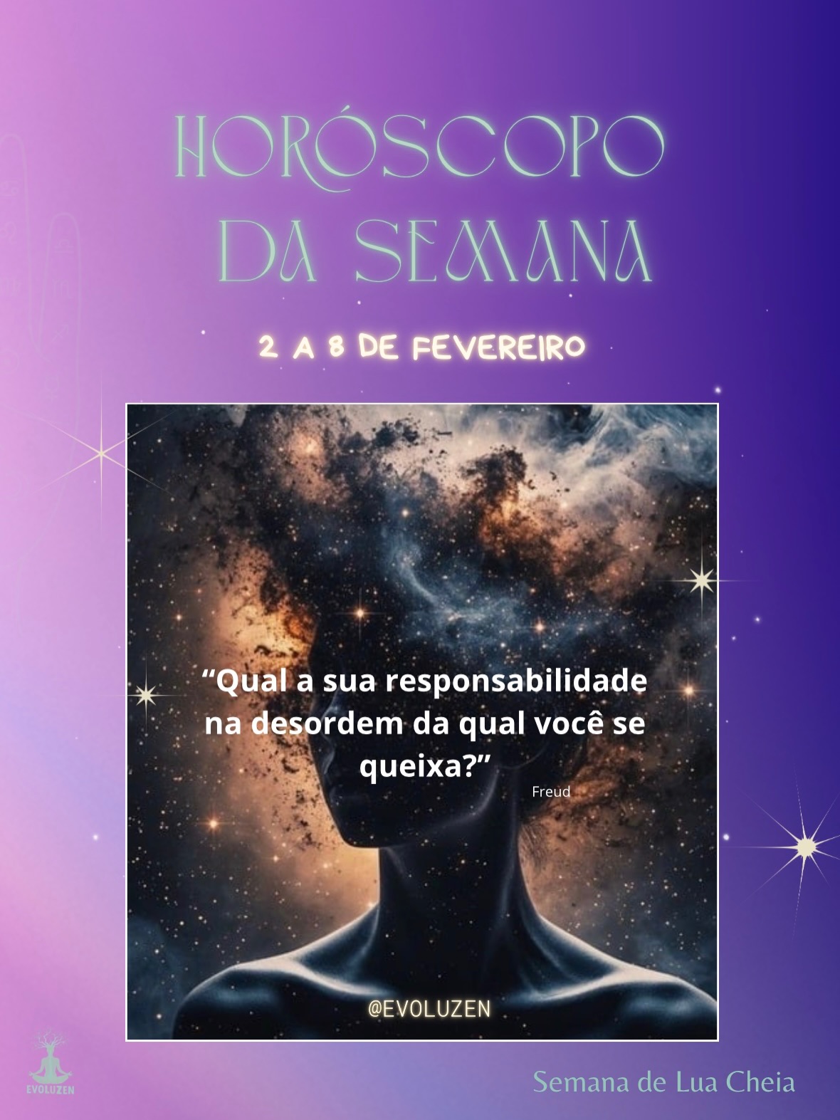 A primeira semana de fevereiro chegou ✨ trazendo o mês astrológico mais importante do ano!