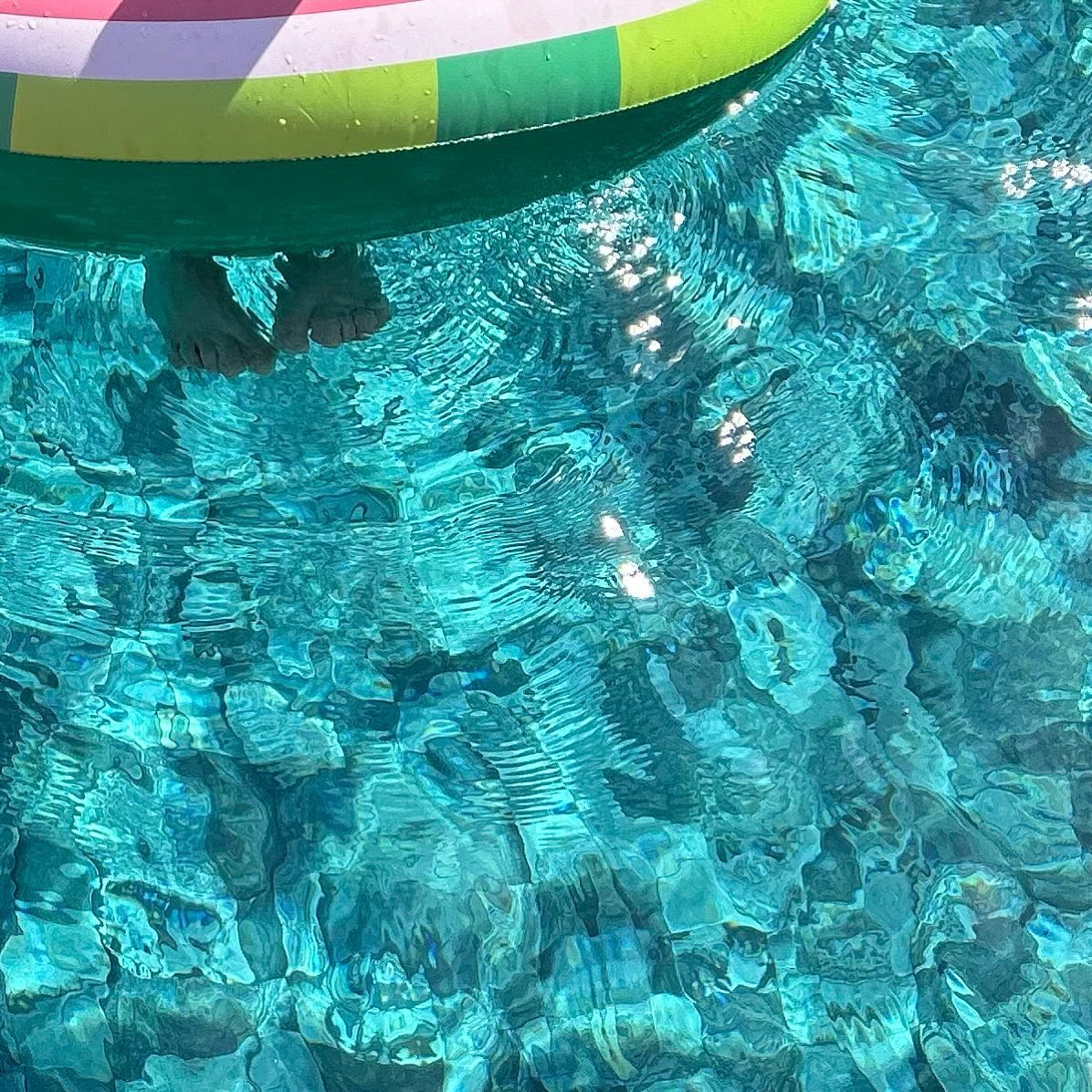 New pool. Will swim.