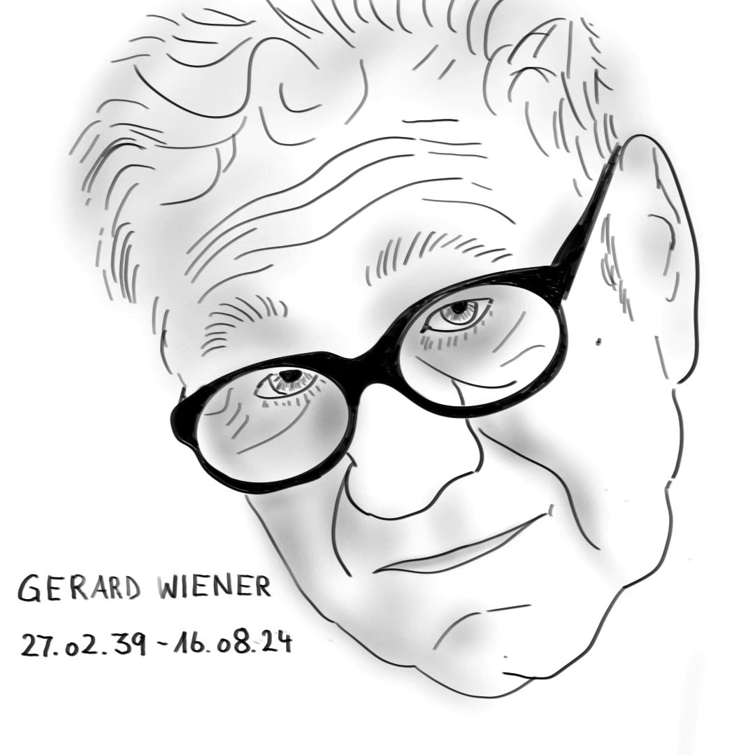 Gerard Wiener
27.02.1939 -16.08.2024
.
.
.
.
#Sketch #munich #münchen #rip