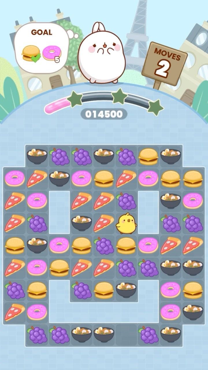 Make your best moves on Molang Match' n Munch! 🥑 #molangmatchnmunch