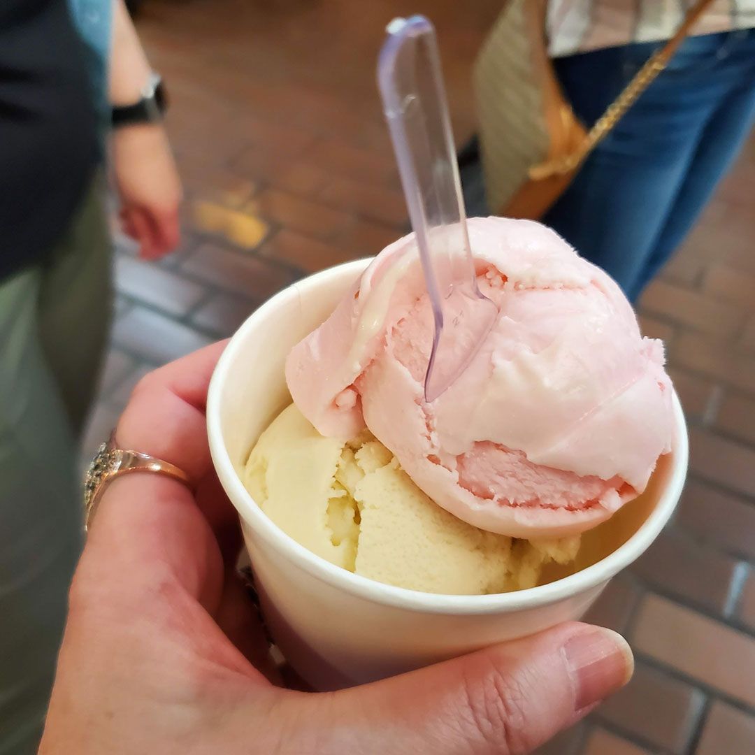 The other day I was thinking how food is such an integral part of culture and our travel experiences. Yeah, the hotel is important, and sightseeing is a must. But food satisfies all five of our senses. There are the times I had sashimi that was so fresh it was still twitching, and the times I grilled sizzling bulgogi and kalbi at my table. Well-balanced dishes offer a variety of smells and textures and flavors that come alive on the palate like the twirling, stomping, dress-swirling passion of a flamenco dance.
Check out my latest blog post, It's All About the Food: Eatables as Experience (blog link in bio) to read about fermented sheep heads in Iceland, beer jelly in Japan, and other delights in-between.
Pictured: Durian (yellow) and lychee (pink) ice cream.
#traveladvisor #travelagency #deluxetravel #luxurytravel #exoticfood #foodtravel