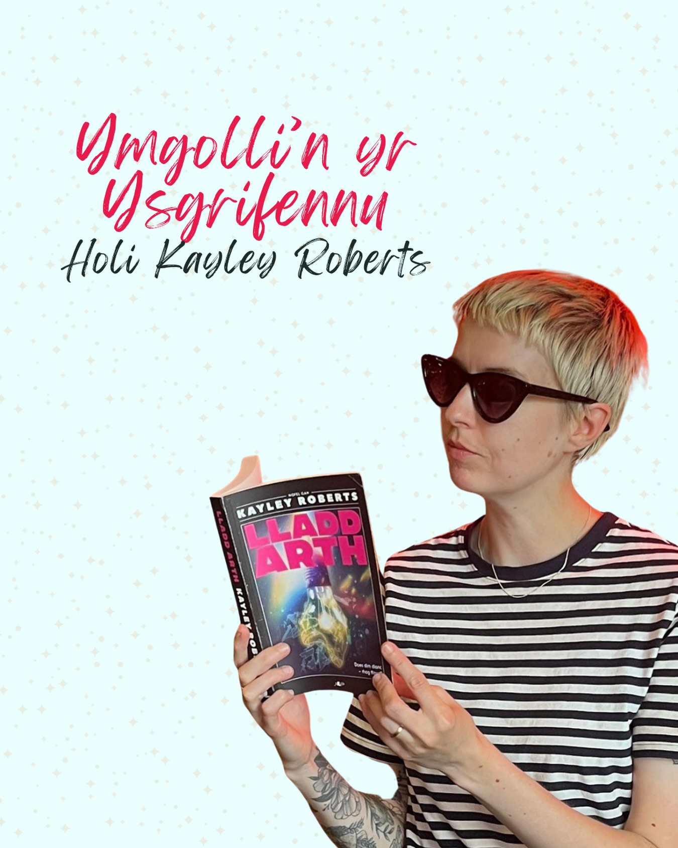 📖 "Roedd yn bwysig i fi hefyd, am fod o wedi ei sgwennu yn llais y person gyntaf, fod y cymeriad anneuaidd ddim yn adrodd y stori, neu bysa na ddim ffordd i ddefnyddio’u rhagenwau nhw ac felly ddim yn amlwg eu bod nhw’n anneuaidd. Roedd o’n bwysig i fi fod y defnydd o’r rhagenw ‘nhw’ yn cael ei bwysleisio a’i normaleiddio."
👉 Dolen yn y bio!
👉 https://www.lysh.cymru/
