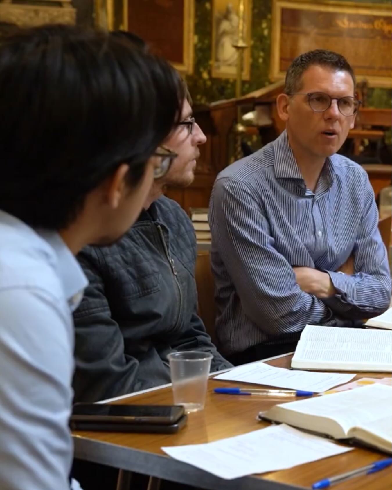 Our network of lunchtime Bible talks enable Christians to gather midweek, listen to a short Bible talk and then take some time to discuss it afterwards.
Come and join us! gospelatwork.org.uk/map
āRather, speaking the truth in love, we are to grow up in every way into him who is the head, into Christ, from whom the whole body, joined and held together by every joint with which it is equipped, when each part is working properly, makes the body grow so that it builds itself up in love.ā Ephesians 4:16-17
#bible #lunchbreak #christianity #london