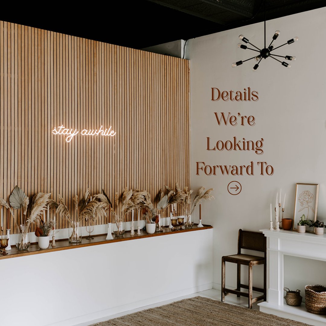 Looking ahead to Spring🌿
These color palettes feel timeless and easy to layer—soft greens, warm neutrals, and natural textures that create a space that feels welcoming, relaxed, and lived in. Perfect for gatherings that unfold naturally, where details feel thoughtful but never overdone.
We love seeing how each celebration brings its own personality into the space, shaped by color, texture, and the people gathered there.