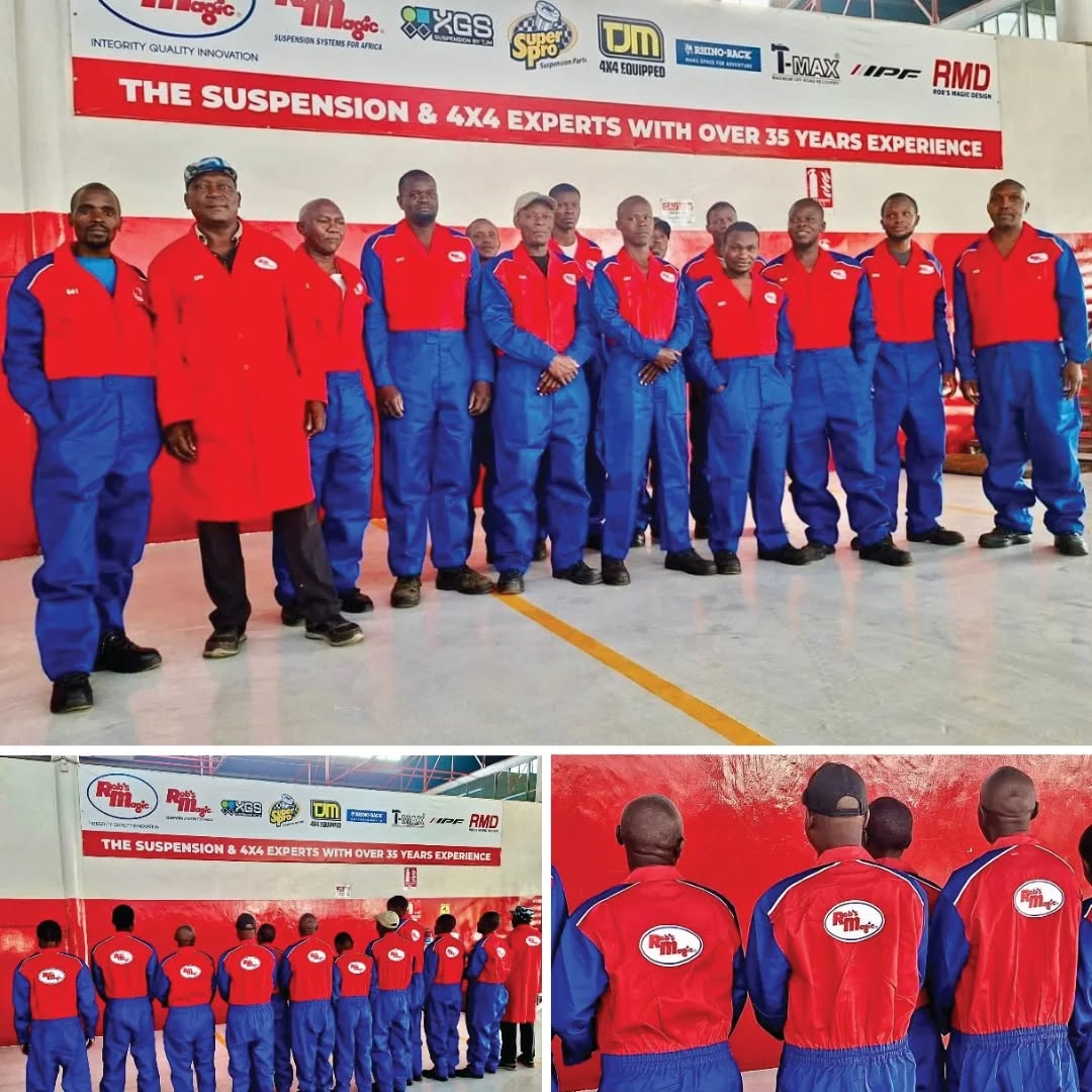 We made this!
Not only does our awesome factory team in Tsavo create garments for the Wildlife Works collection, but they also produce garments for business and fashion brands globally.
In Kenya, the Rob's Magic team are now looking dapper in their new mechanic uniforms! From design to final stitch, these uniforms were proudly made at our eco-factory at the Kasigau Corridor.
If your company, school, or organisation is looking for custom-made uniforms, we’re ready to work with you. Contact us via factory@wildlifeworks.com
#sustainability
#kasigau
#ecofactory
#tsavocreations
#wildlifeworks