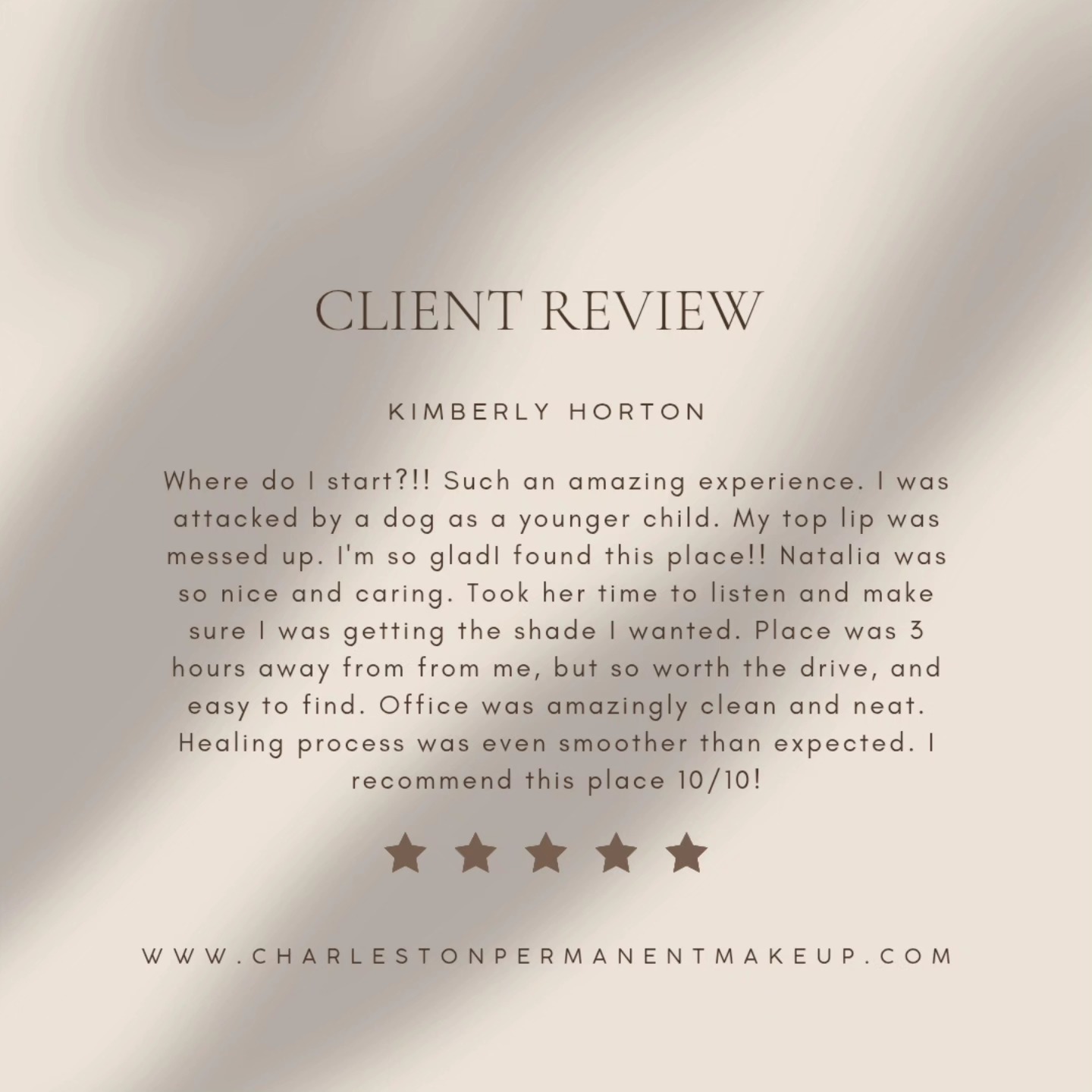 Thank you for the review! This is why I love doing what I do ❤️
As a small business, I thrive off of your reviews! If you haven't left a review yet, please follow my link in my bio to leave yours!
www.charlestonpermanentmakeup.com
#permanentmakeup #cosmetictattoo #enhancingnaturalbeauty #paramedicaltattoo #restorativelipblush #browslipseyes #microbladingcharleston ##SouthCarolina #Charleston #Mtpleasant #Summervillesc #Ladson #JamesIsland #JohnsIsland #Kiawah #Myrtlebeach