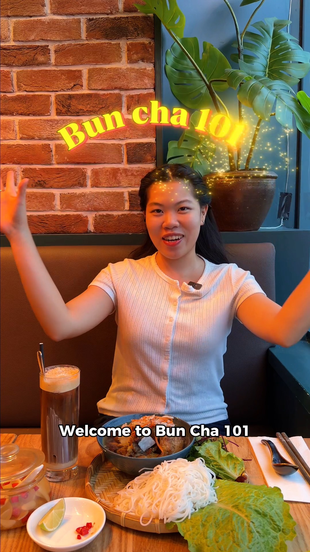 Bún Chả 101 🍜 We thought it was about time we showed you how it’s done, and there’s no one better to give the expert tutorial than our lovely team member Anh 💖