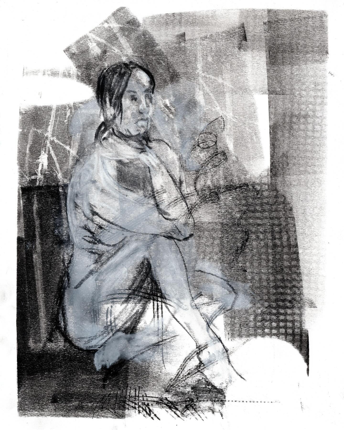 Drawing with #BIMUSEUM.of.ART ’s life drawing session, Go Figure!
Special thanks to @samiridge for her wonderful modeling Tuesday night.
#drawingsmatter #drawing #drawingpractice