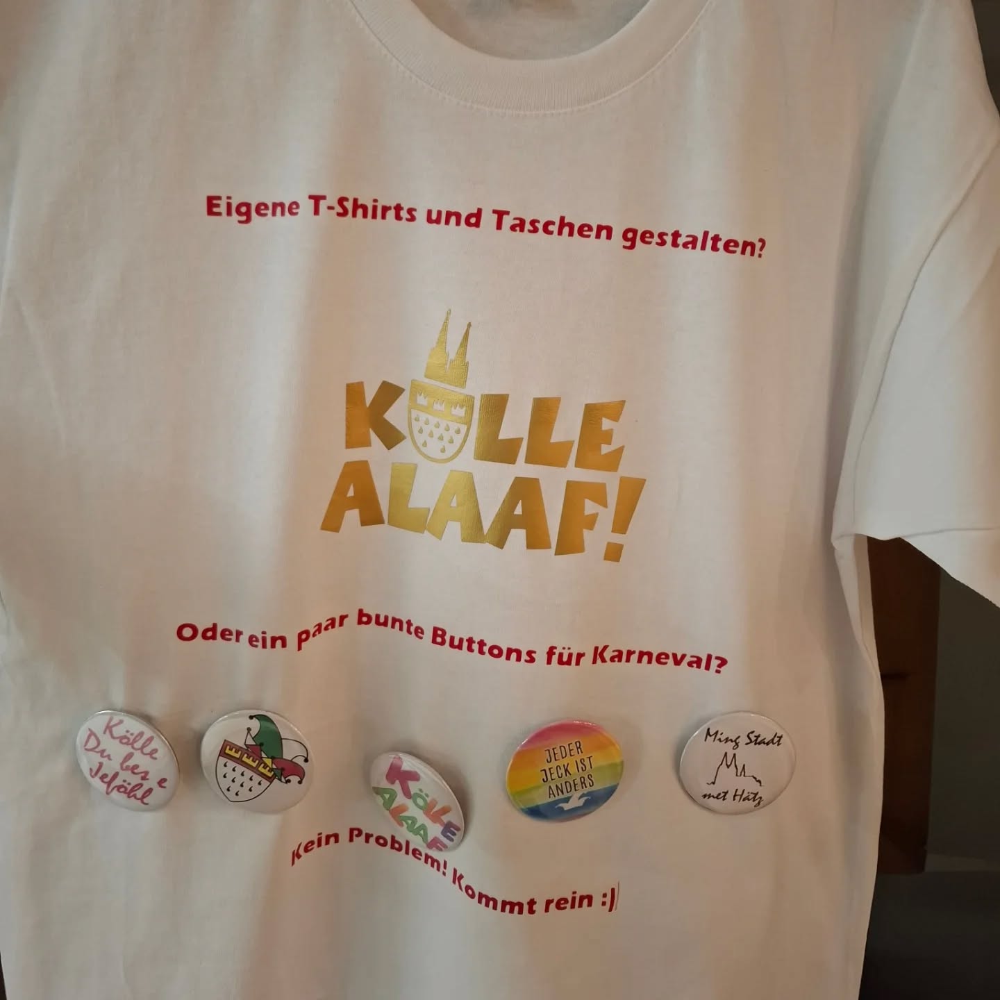 Last Minute Kostüm? Kommt vorbei! 😊