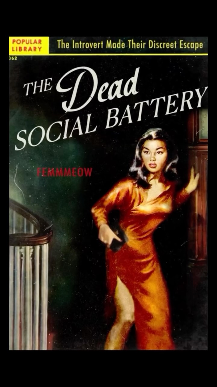 Here’s to all my baddies doing Irish goodbyes on the regular 🫡 Prints of this edited cover are available on my website 💜