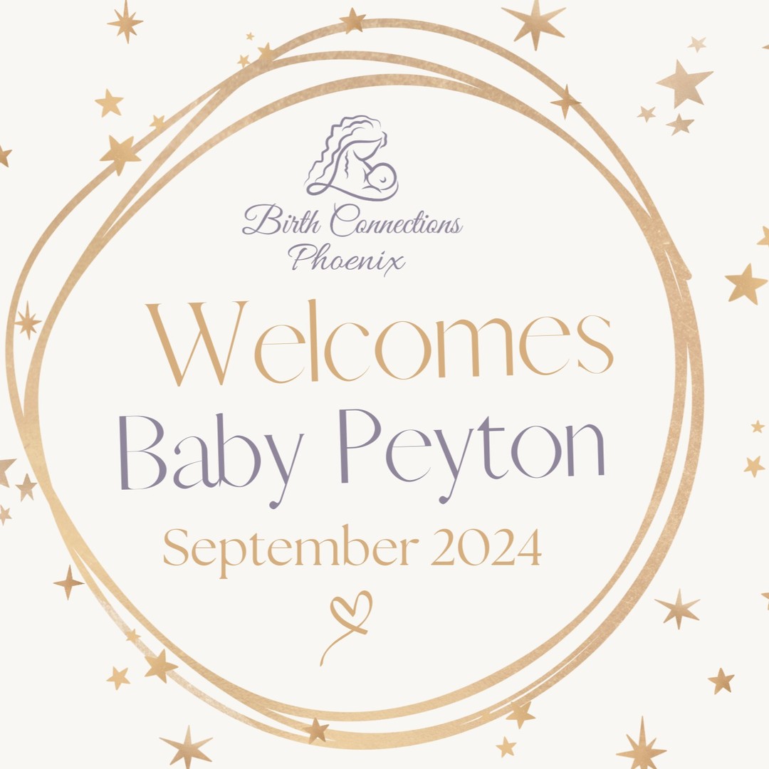 🎉 Welcome Peyton to the world! You couldn't wait to get here! 🌈
Our Phoenix team was so thrilled to support this growing family through their birth journey. 💖
Birth Connections doulas provide continuous support to create a personalized, unforgettable experience for each family we serve.
#PhoenixDoulas #BirthConnections #NewBaby #PhoenixBirth #DoulaSupport #EmpoweredBirth