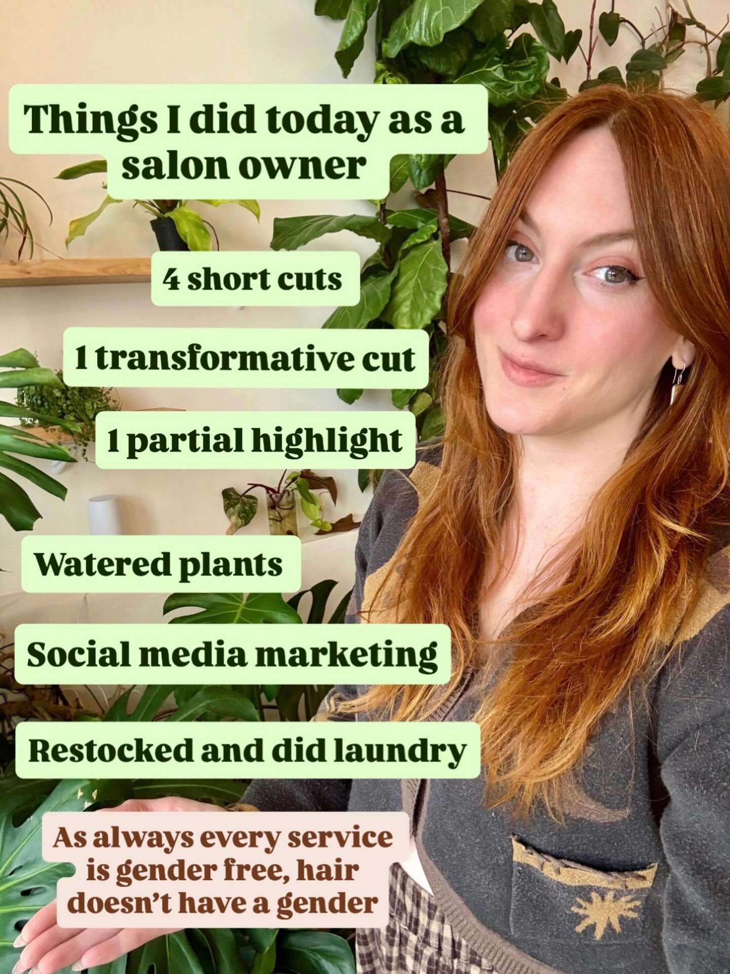 As an owner it’s not just what happens behind the chair, it’s also all of the little details that make the salon run smoothly.
I really love every aspect, the sweet connections I have with my clients and all of the behind the scenes action that makes our lovely space so special!
#avl #828isgreat #rad #riverartsdistrict #behindthechair