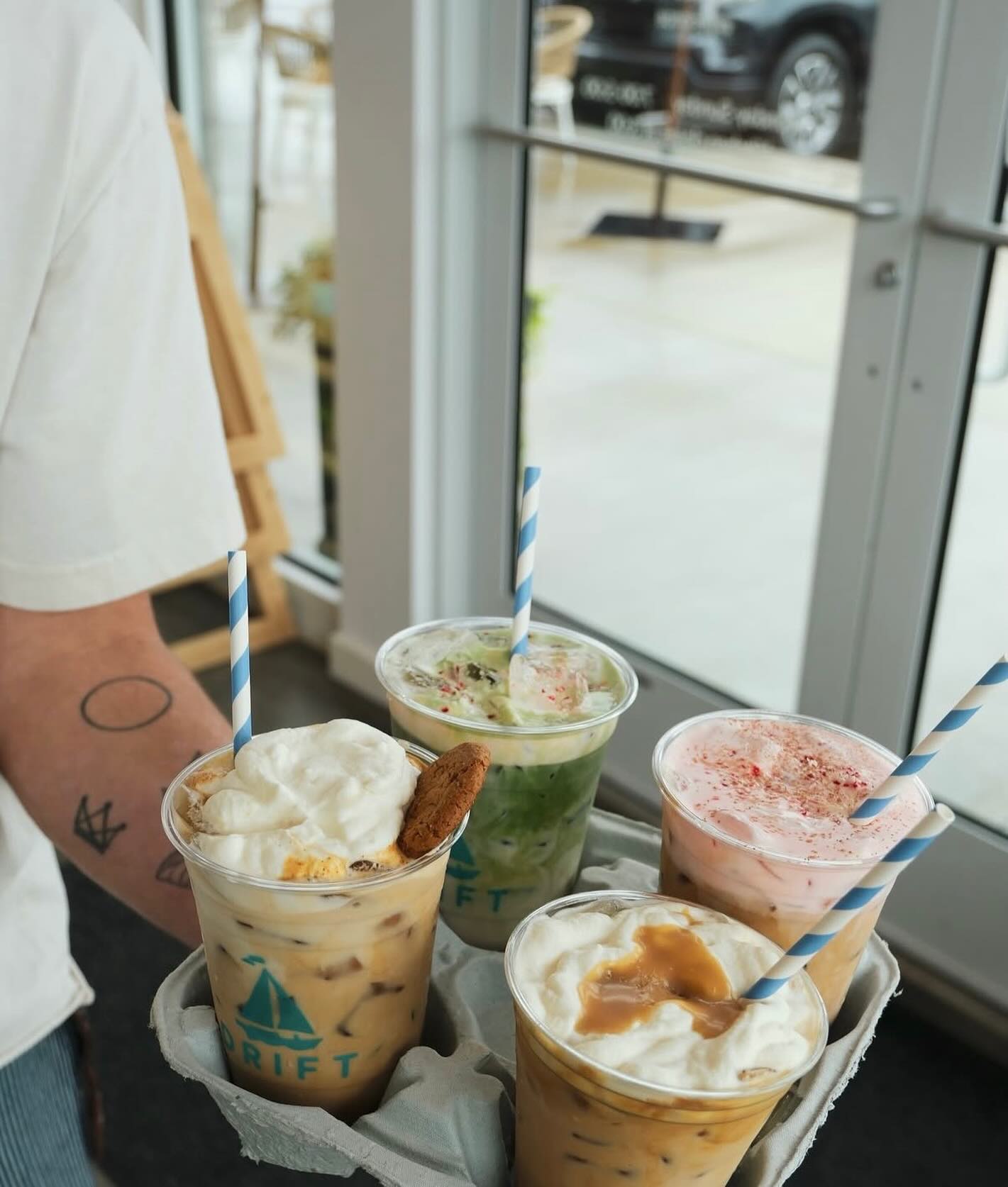 @driftcoffee.kitchen resumes normal hours this morning! Stop by their Horseshoe location for a pick-me-up. Your coworkers will thank you 😉