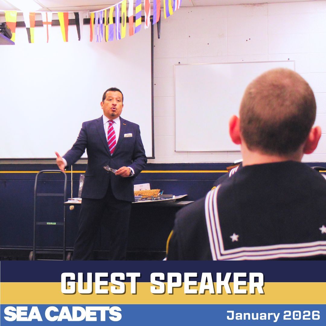 ✈️⚓ **Aviation Careers in the Navy — Guest Speaker Visit!** ⚓✈️
Cadets had the opportunity to hear from a **guest speaker** who shared insight into **aviation careers in the Navy**! 🌟 From flight paths and training to life in naval aviation, cadets learned about the many opportunities available in the skies and beyond.
Inspiring conversations like these help cadets imagine what’s possible for their future. 🚀💪
#SeaCadets #NavalAviation #GuestSpeaker #FutureAviators #CareerExploration #CadetLife #AviationCareers