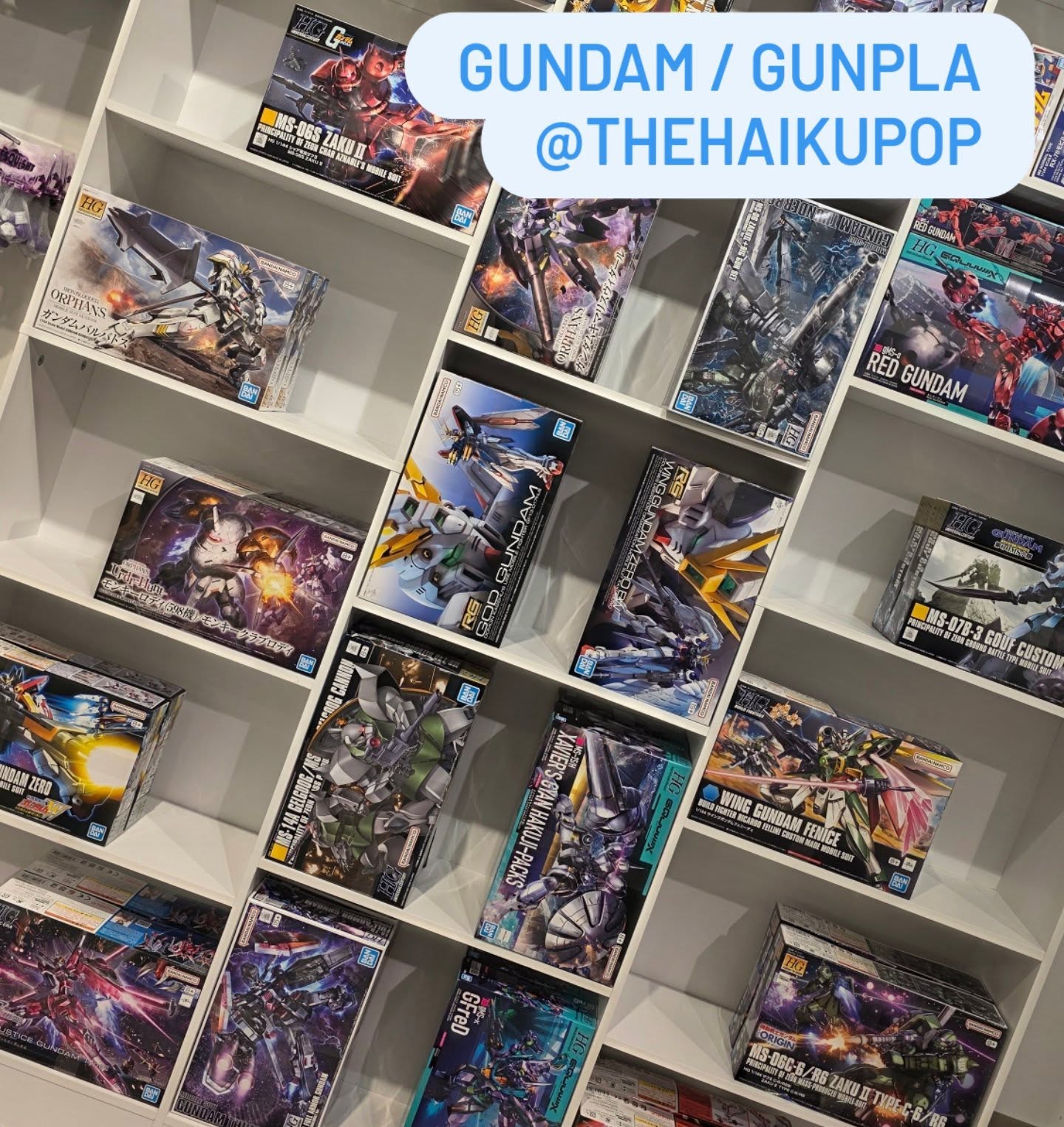 Come down and check out our new Gundam offerings ready to be built by Gundam Fans.
Haiku Pop Gaming & Collectibles - Located in the Moreno Valley Mall
#Gundam #gunpla #gundambuilder #inlandempire #riverside