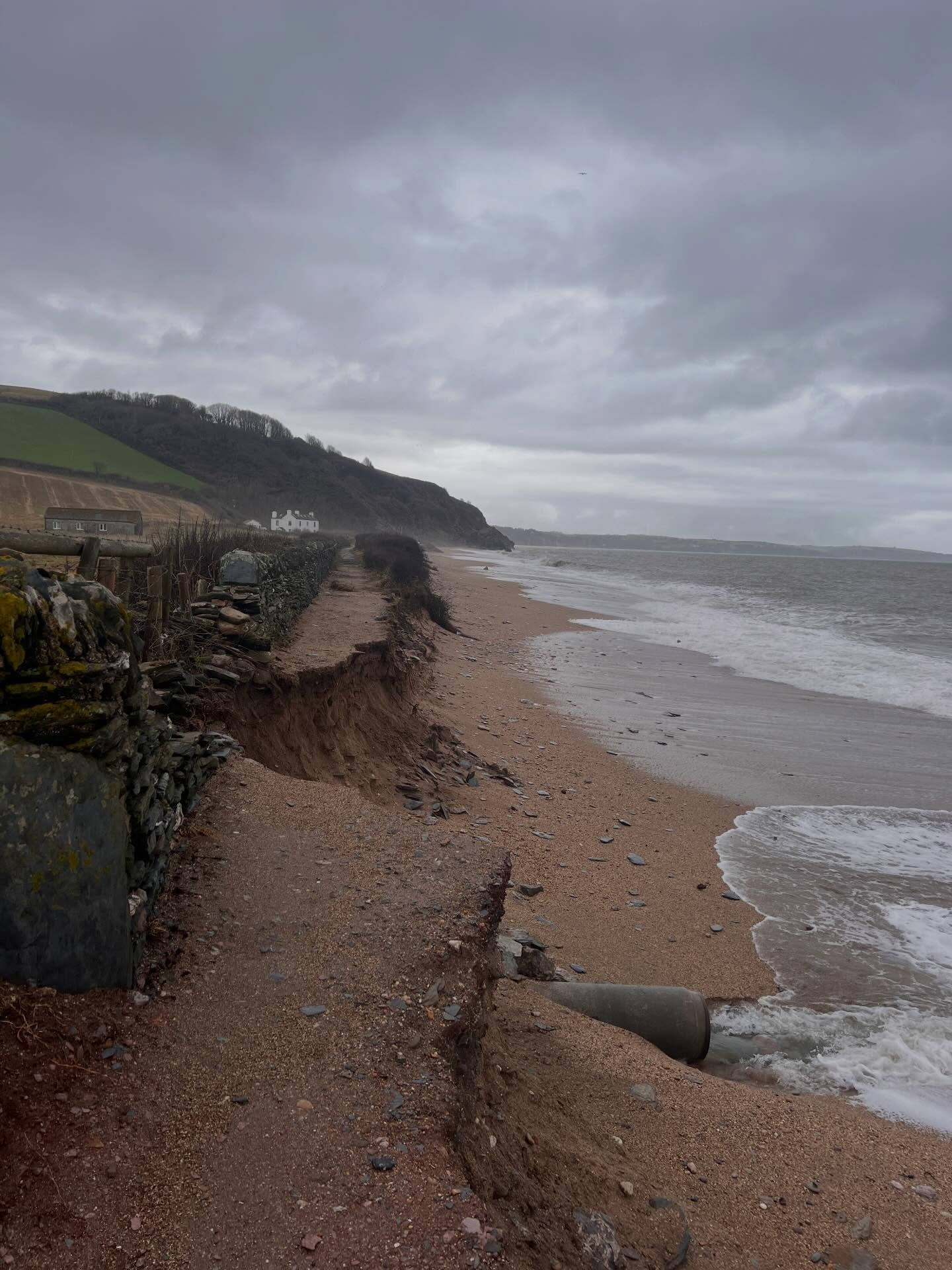 Another stormy night and more erosion!!