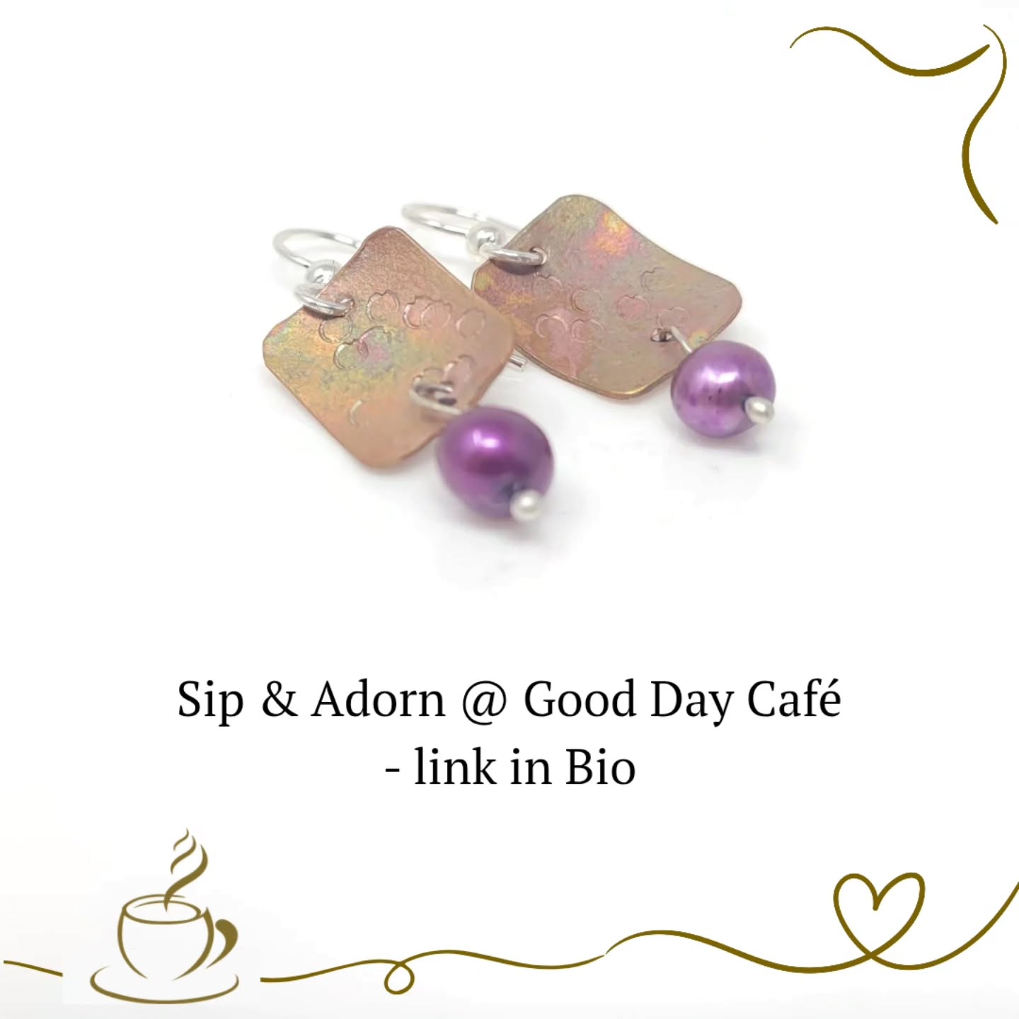 Play with metal, explore your style, and make something wearable!
This is a chance to experiment with design and finish a one-of-a-kind piece. BYOB: Bring your own beads to add a personal touch
Spots are limited, so grab your seat today - link in bio