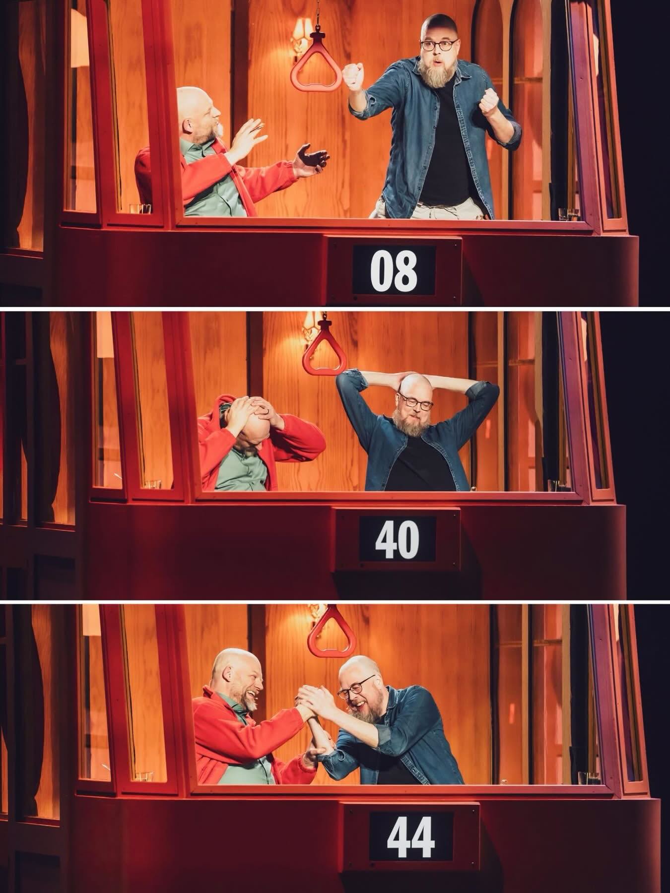 Huh mikä Hengaillaan-jakso lauantaina! Tuomas Kyrö ja Janne Saarikivi saivat kasaan uskomattomat 44 pistettä.
Semifinaalit alkavat ensi lauantaina!
📸 @tamminenphotography