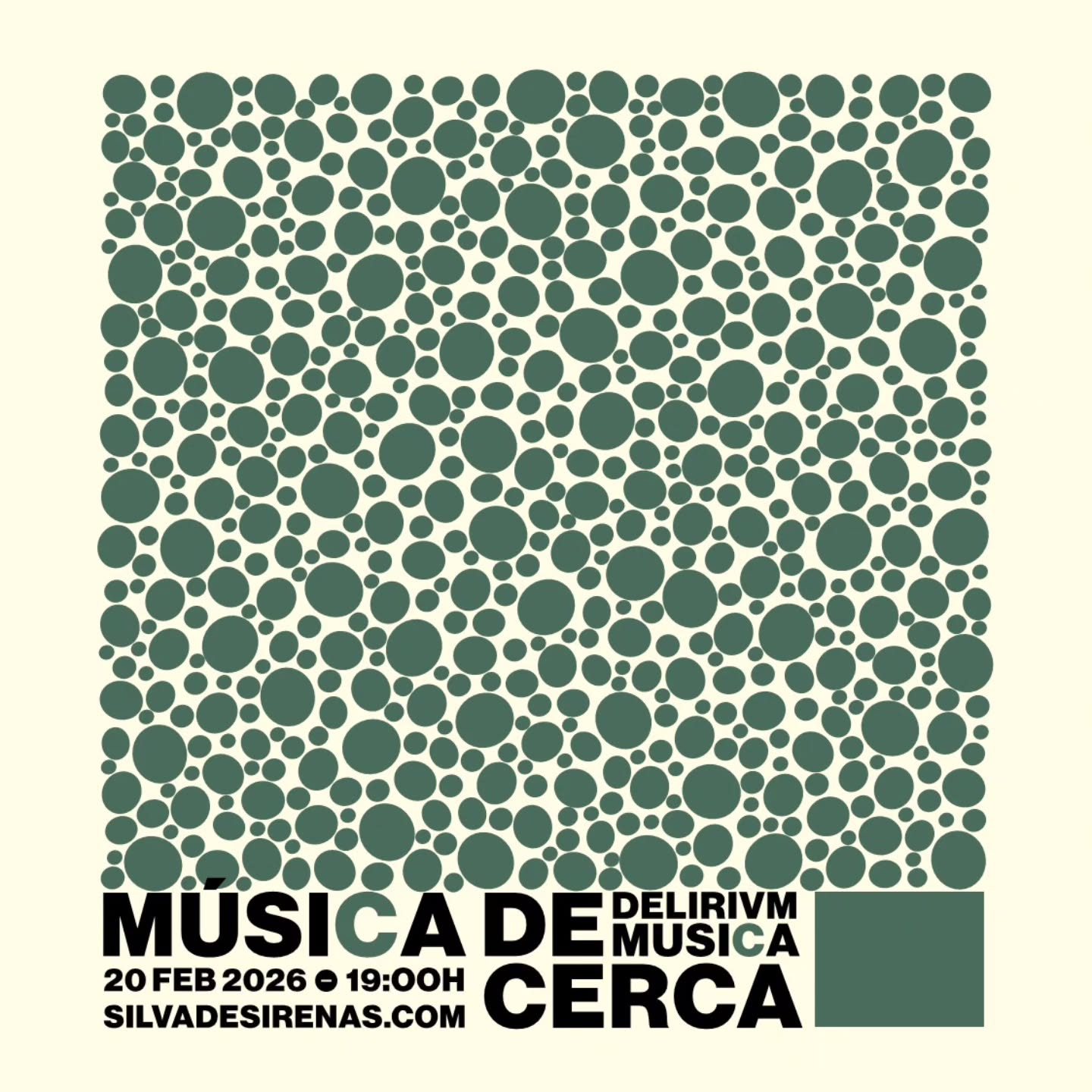 🎶✨𝑭𝑬𝑺𝑺 𝑴ú𝒔𝒊𝒄𝒂 𝒅𝒆 𝑪𝒆𝒓𝒄𝒂
Concierto íntimo de aforo reducido, centrado en la escucha activa y la cercanía con los intérpretes donde la #MúsicaAntigua gana en las distancias cortas.
Comentarios sobre las obras, coloquio final y un vino para concluir la velada. 🍷
📅 Próxima fecha: 𝟐𝟎 𝐝𝐞 𝐟𝐞𝐛𝐫𝐞𝐫𝐨 𝐝𝐞 𝟐𝟎𝟐𝟔
🕖 Hora: 𝟏𝟗:𝟎𝟎𝐡.
📍 Lugar: 𝐁𝐢𝐛𝐥𝐢𝐨𝐭𝐞𝐜𝐚 𝐞𝐬𝐩𝐚𝐜𝐢𝐨 𝐒𝐢𝐥𝐯𝐚 𝐝𝐞 𝐒𝐢𝐫𝐞𝐧𝐚𝐬
(𝐴𝑓𝑜𝑟𝑜 𝑙𝑖𝑚𝑖𝑡𝑎𝑑𝑜. 𝑅𝑒𝑠𝑒𝑟𝑣𝑎𝑟 𝑎𝑛𝑡𝑒𝑠 𝑑𝑒𝑙 12 𝑑𝑒 𝑓𝑒𝑏𝑟𝑒𝑟𝑜)
Más información en:
🔗 www.silvadesirenas.com
🔗 www.delirivm.com
_____________
#SilvaDeSirenas #UnEspacioParaElArte #FESSMadrid #DelirivmMusica @delirivmmusica @diego_clave @beamezua