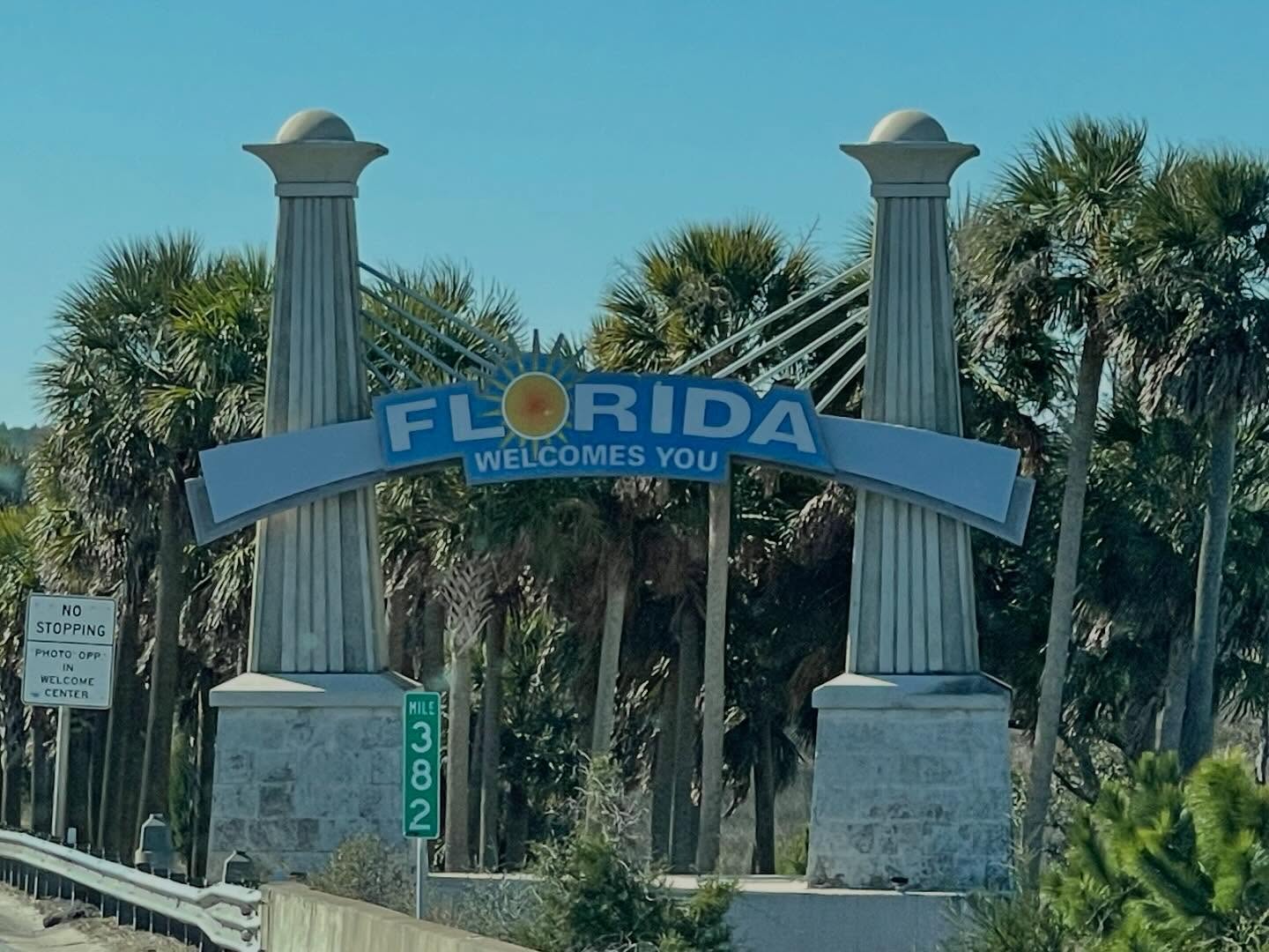 We’re in Florida 🥳🥳