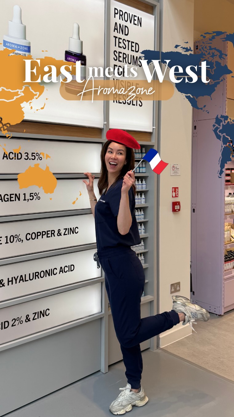 East meets West skincare: today, we’re in France… or Westfield 🇫🇷🛍️
@aromazone_uk is France’s leading retailer for all things natural and DIY beauty products. From their iconic hyaluronic acid that sells out every 30 seconds to marine collagen and scalp-boosting serums, everything is affordable, effective, and designed to work.
What makes them really unique is you can customise your own skincare. Pick a base then add in your hero ingredients. It’s a playground for skincare lovers!
Get free shipping when you order online with code DRCHRISTINE26
Thank you to @doctorshireen for introducing me to this brand 😍
#aromazone #skincare #frenchskincare #skincareroutine #skincaretips
