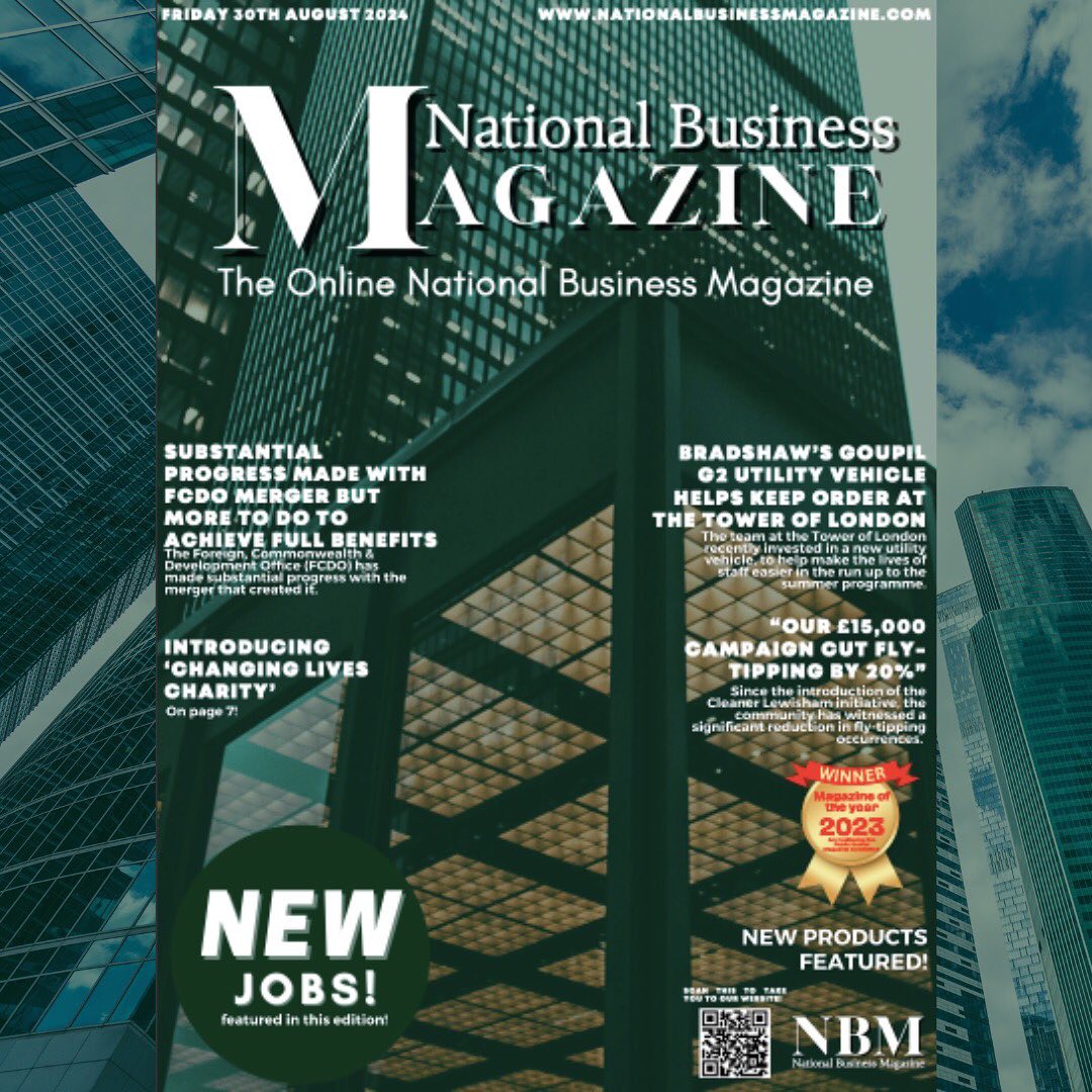 Our newest edition of the National Business Magazine is now live! Be sure to check the link in our bio!