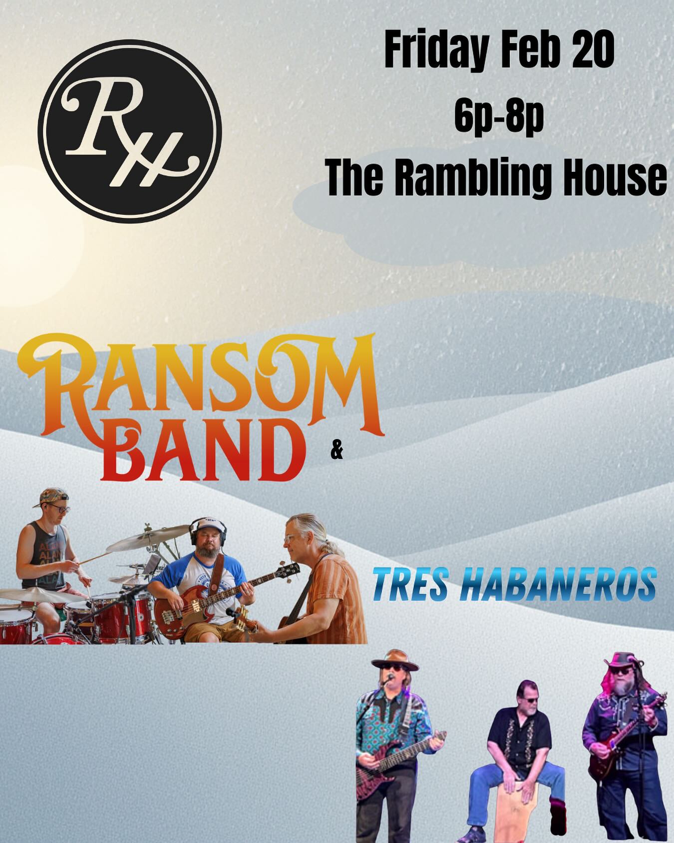 Ransom Band w/ Tres Habaneros @theramblinghouse *ticket link in bio