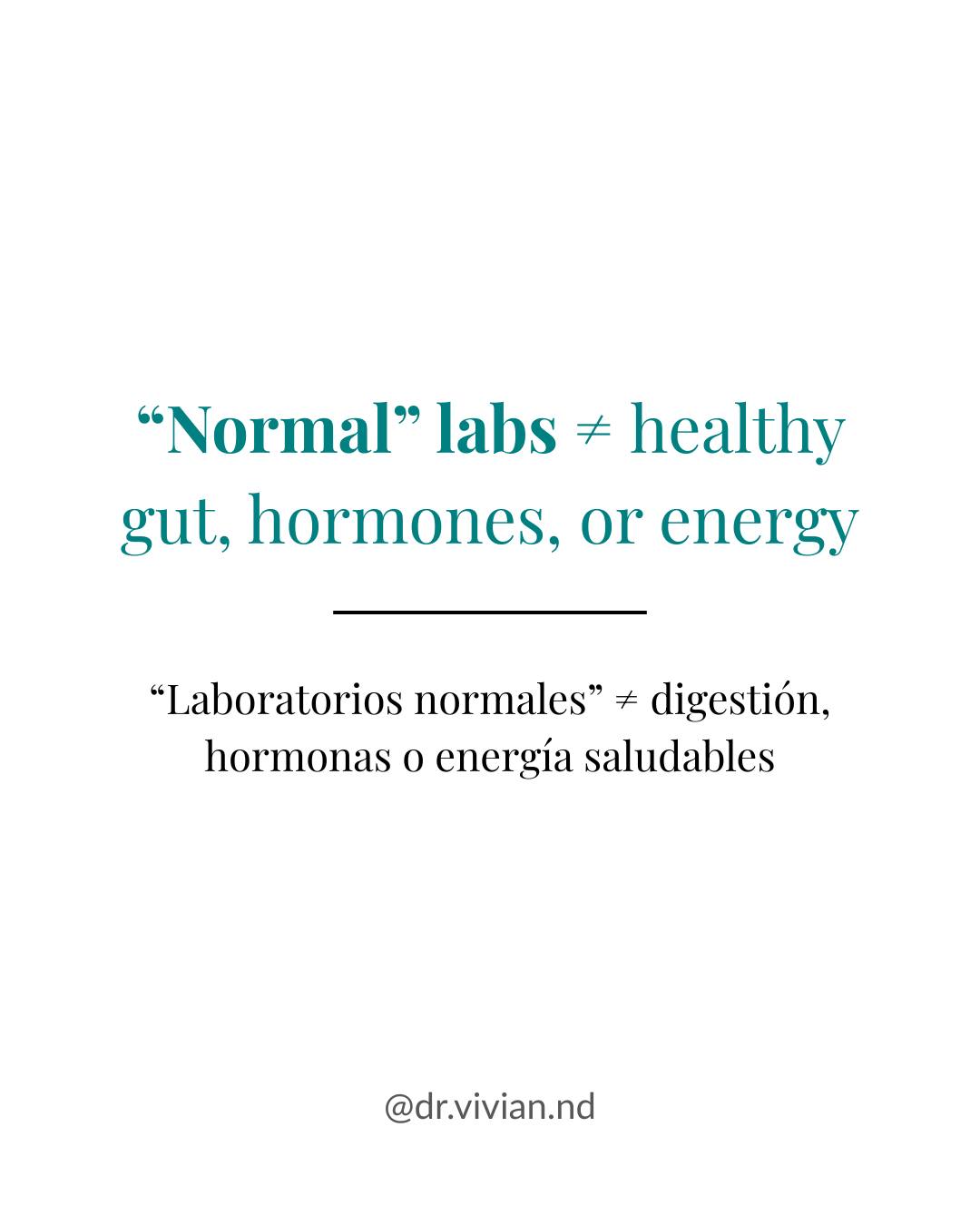 “Normal” labs don’t always mean optimal health.
Standard lab ranges are based on population averages — and the average adult already has some degree of gut dysfunction, hormone imbalance, or chronic inflammation.
This is why so many people are told “everything looks fine” while still dealing with bloating, fatigue, PMS, brain fog, or low energy.
Subtle lab shifts and patterns often show up before clear abnormalities.
That’s where a functional, holistic approach can offer deeper insight — by looking at trends, symptoms, and root causes together.
If you don’t feel well, your body may be asking for a closer look.
Save this post 💾 or share it with someone who’s been dismissed.
-----------------------------------------
Los laboratorios “normales” no siempre significan salud óptima.
Los rangos estándar se basan en promedios poblacionales — y el adulto promedio ya presenta algún grado de disfunción digestiva, desequilibrios hormonales o inflamación crónica.
Por eso, muchas personas escuchan “todo está bien” mientras siguen con hinchazón, fatiga, síntomas hormonales, niebla mental o baja energía.
Los cambios sutiles y patrones en los laboratorios suelen aparecer antes de alteraciones evidentes.
Un enfoque funcional y holístico permite analizar síntomas, tendencias y causas raíz en conjunto.
Si no te sientes bien, tu cuerpo puede estar pidiendo una evaluación más profunda.
Guarda este post 💾 o compártelo con alguien que lo necesite.
#NaturopathicMedicine
#FunctionalMedicine
#HolisticHealth
#RootCauseHealing
#GutHealth
#HormoneHealth
#ChronicFatigue
#SaludIntegral
#MedicinaFuncional
#OrlandoHolistic
#OrlandoWellness