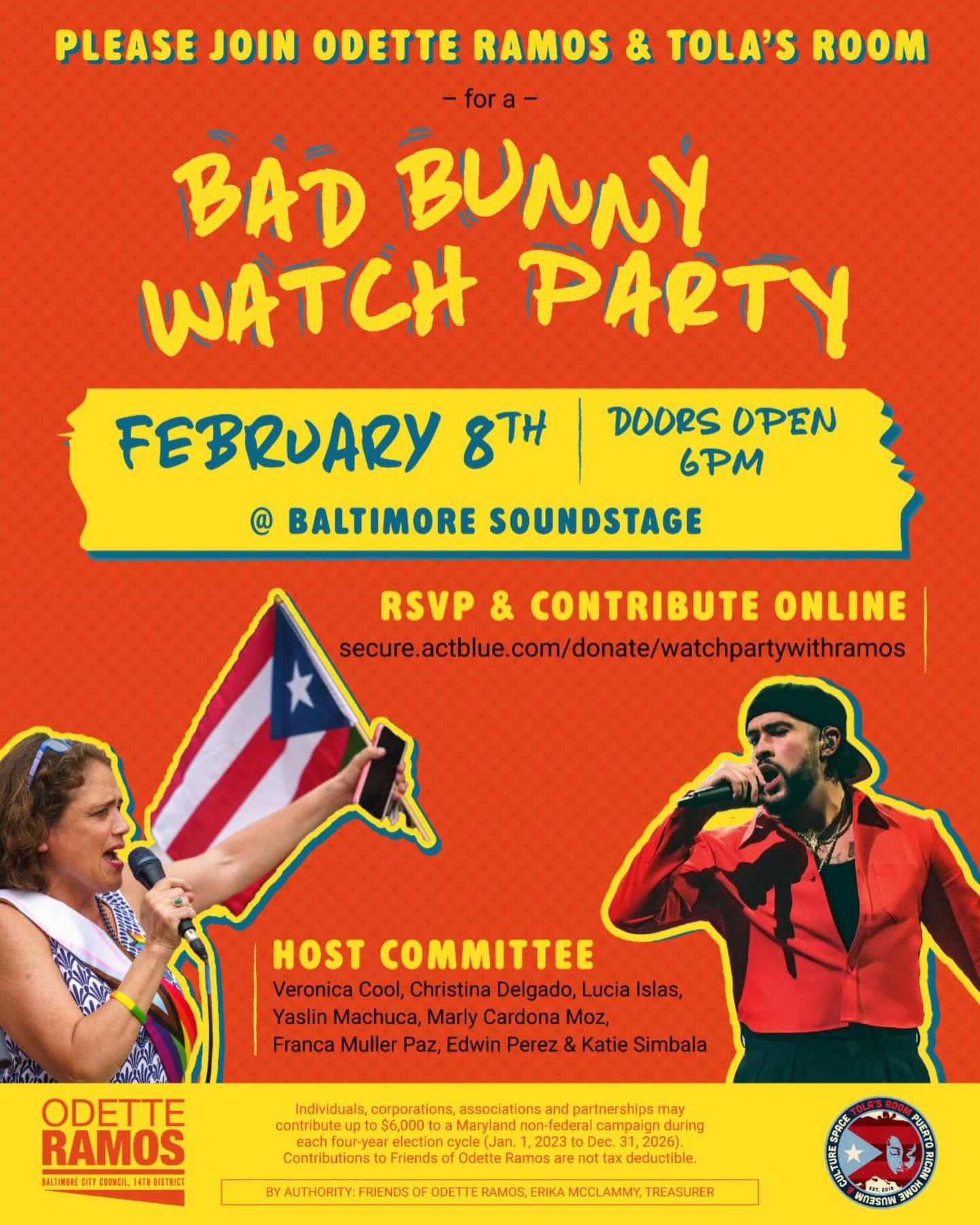 We’re so ready to celebrate this Sunday—we can’t wait to see everyone! 🤎 ✨✨ PS, what are you wearing?! Let us know in the comments 👇🏽
¡Nos vemos allí! 💃🏽🇵🇷
📍 Baltimore Soundstage
📅 Sunday, February 8
🕕 Doors open at 6:00 PM
📍 124 Market Place, Baltimore, MD 21202
🔗 Bio