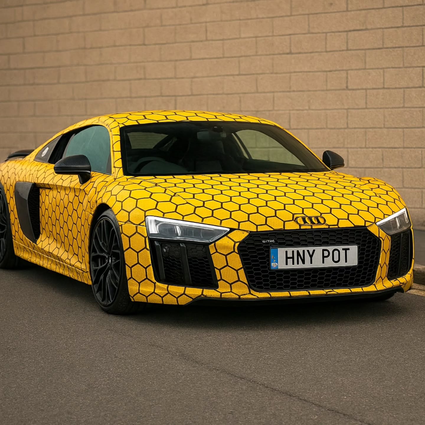 Free bottle of honey to anyone who catches me driving this in person 🤣