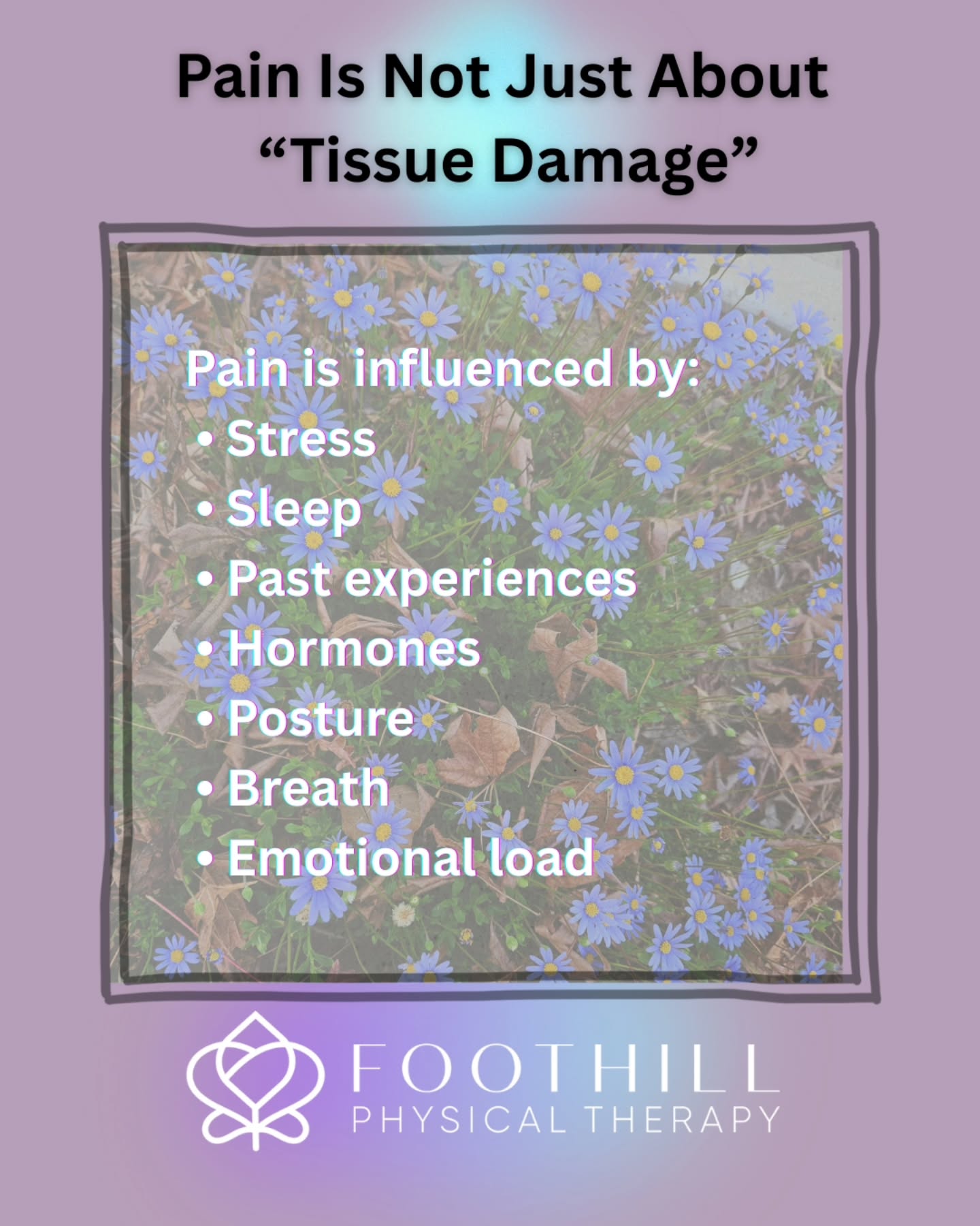This may be why your doctor says "you're fine" and everything is "healed," but you still feel pain.
Your body isn’t “broken.” It’s responding to many inputs.
Pelvic PT helps you understand those inputs and regain control, at your pace.
#chronicpain #Chronicpelvicpain #vulvodynia #vaginismus #Pelvicgirdlepain
