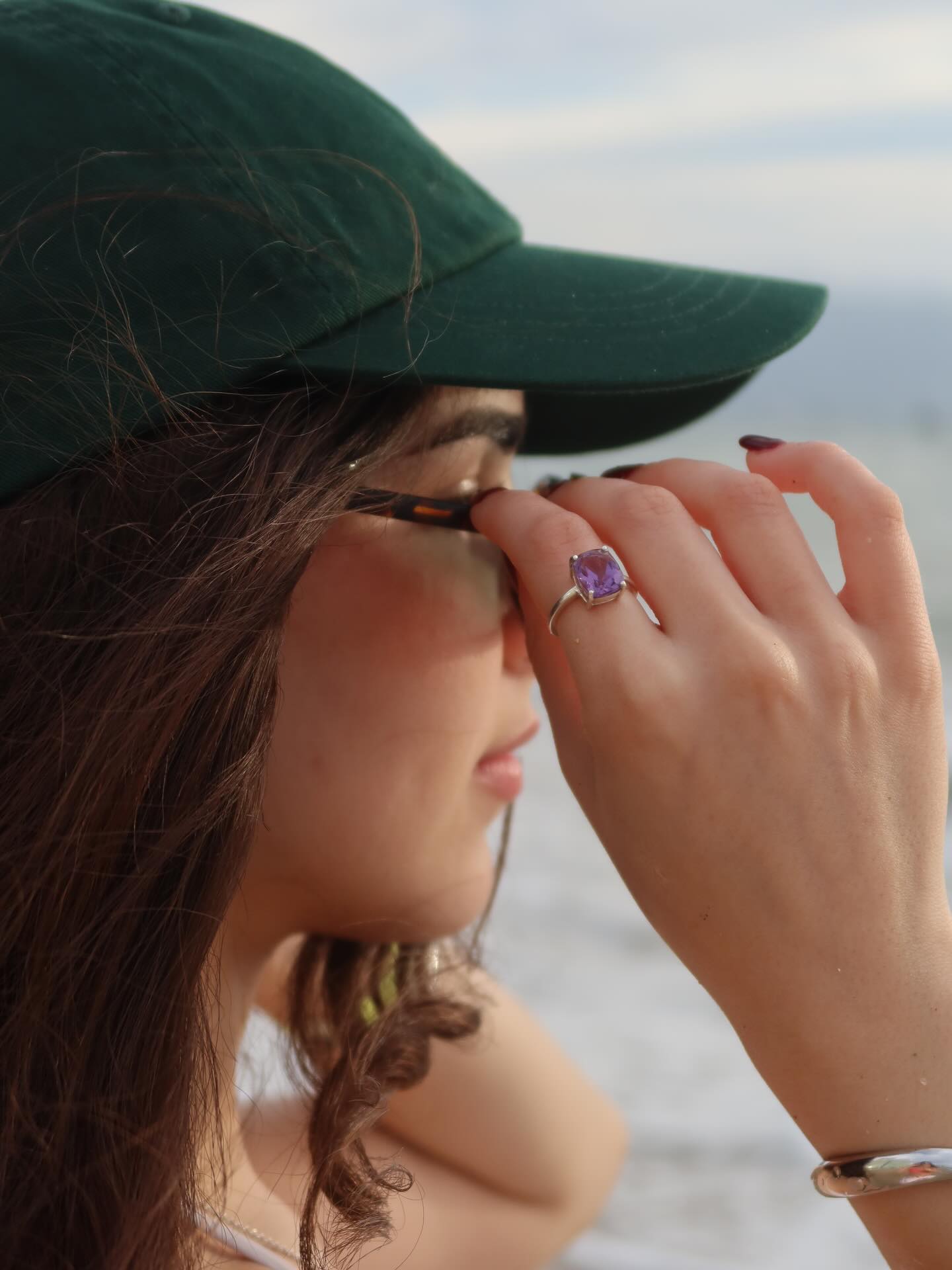 En el mar todo se suelta 🌊💫
Amatista en plata .925