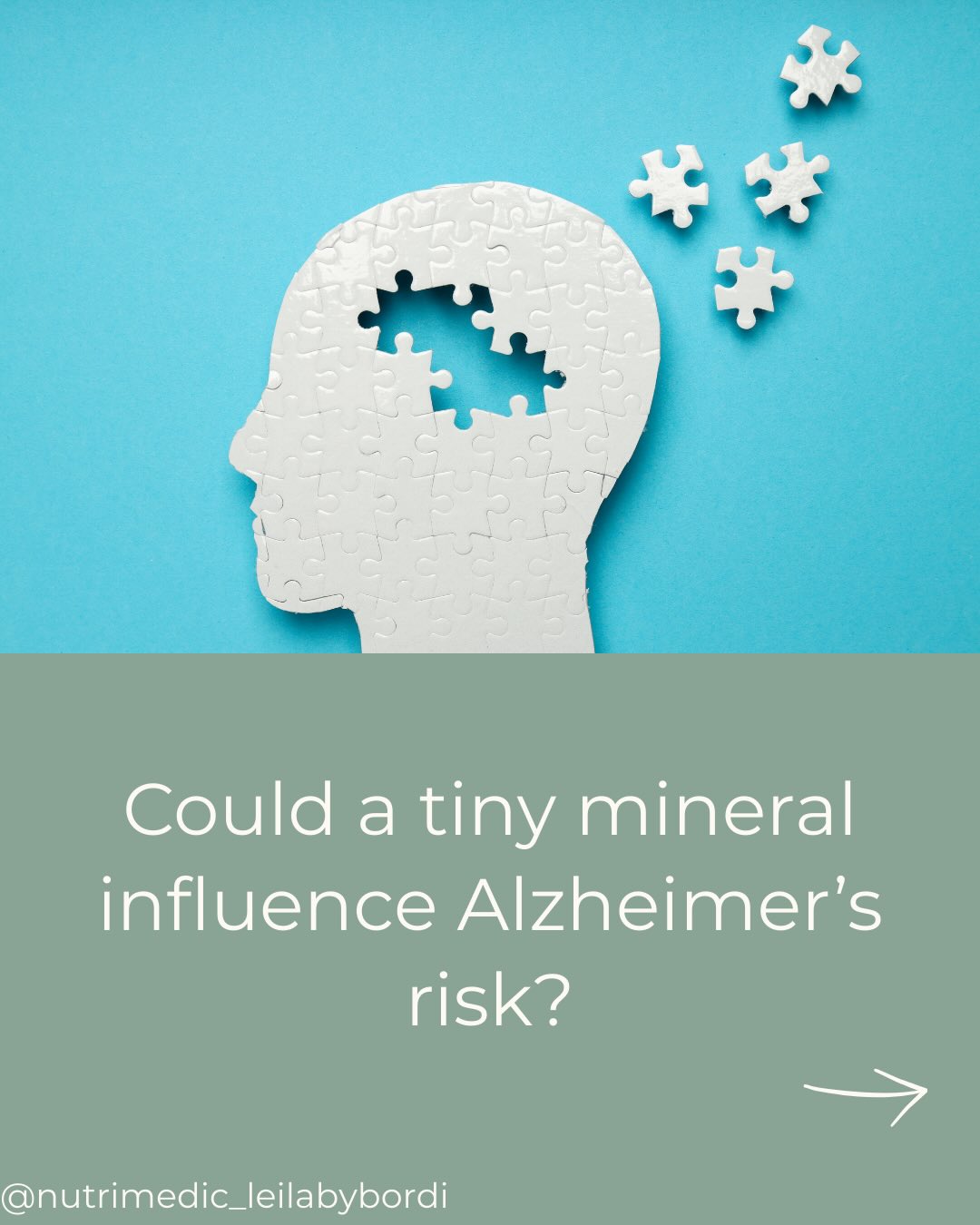New Alzheimer’s research shows that lithium — a trace mineral usually present at low levels in the body — plays a surprising role in brain function and age-related cognitive health. In people with early cognitive impairment and Alzheimer’s, lithium levels in the brain were significantly lower, and in animal models, lithium deficiency accelerated key pathological features of Alzheimer’s and worsened memory.
This suggests that maintaining micronutrient balance — including trace elements — may be an important piece of supporting brain ageing and resilience.
We get lithium from our food and water.
❌ Do not consider supplementation with lithium orotate without guidance from a qualified health practitioner.
Source: https://www.nature.com/articles/s41586-025-09335-x
#nutritionalpsychiatry #nutritionaltherapy #brainhealth
#alzheimer
