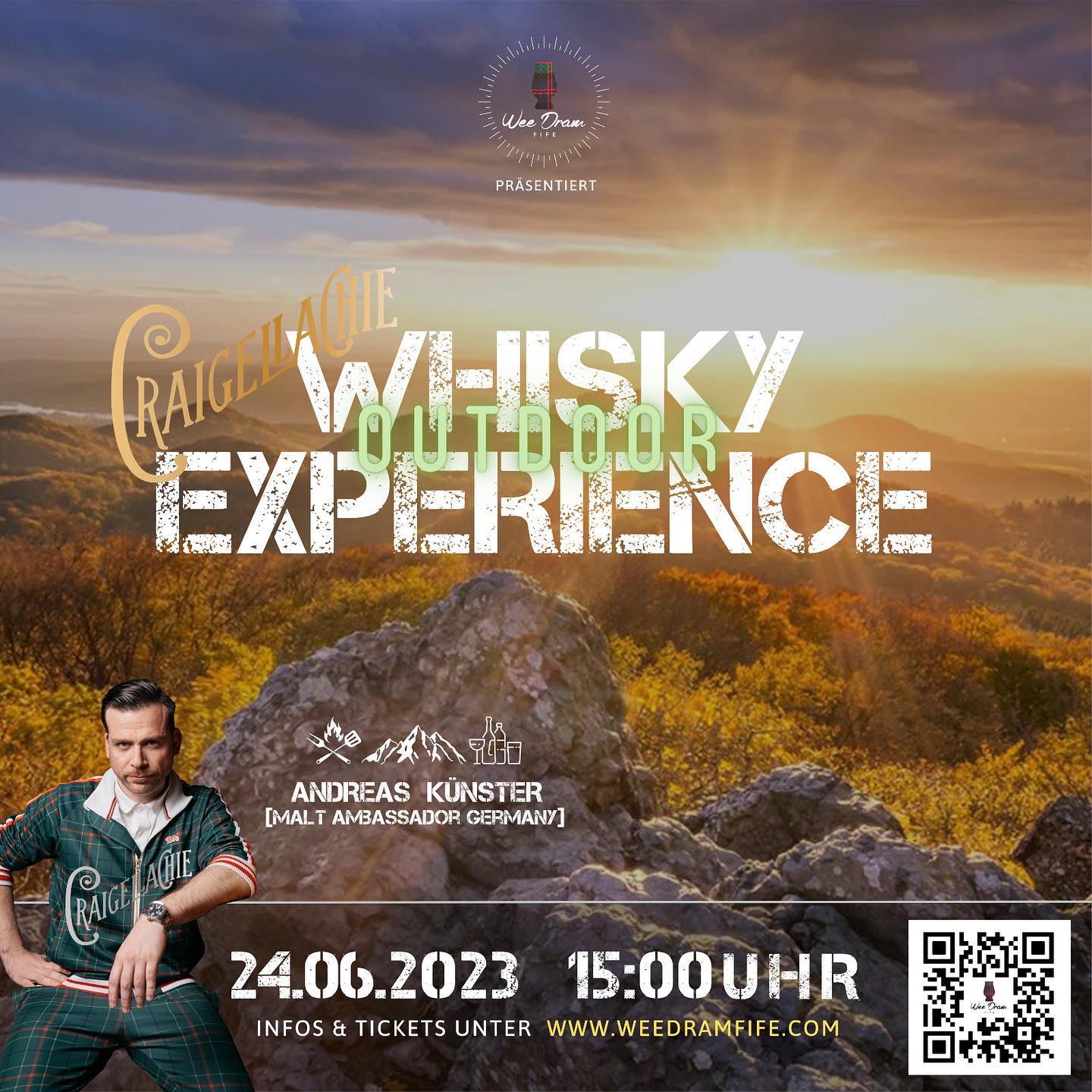 🇩🇪 Ein erneut ganz besonderes Event im Hinblick auf das multisensorische Erlebnis von Whisky, Natur und Genuss. Wir werden die Brennerei Craigellachie (Speyside) und ihr Geschmacksprofil zusammen mit diversen Outdoor- und Genusselementen sowie ein BBQ mit allen Sinnen in Erfahrung bringen.
* * *
🏴 Another very special event with regard to the multi-sensory experience of whisky, nature and indulgence. We will explore the Craigellachie distillery (Speyside) and its flavor profile along with various outdoor and gusto elements and a BBQ for all the senses.
#whiskyexperience #whisky #whiskygram #whiskylover #whiskyporn #whiskyoutdoors #whiskylife #craigellachie #bbq #survivalskills