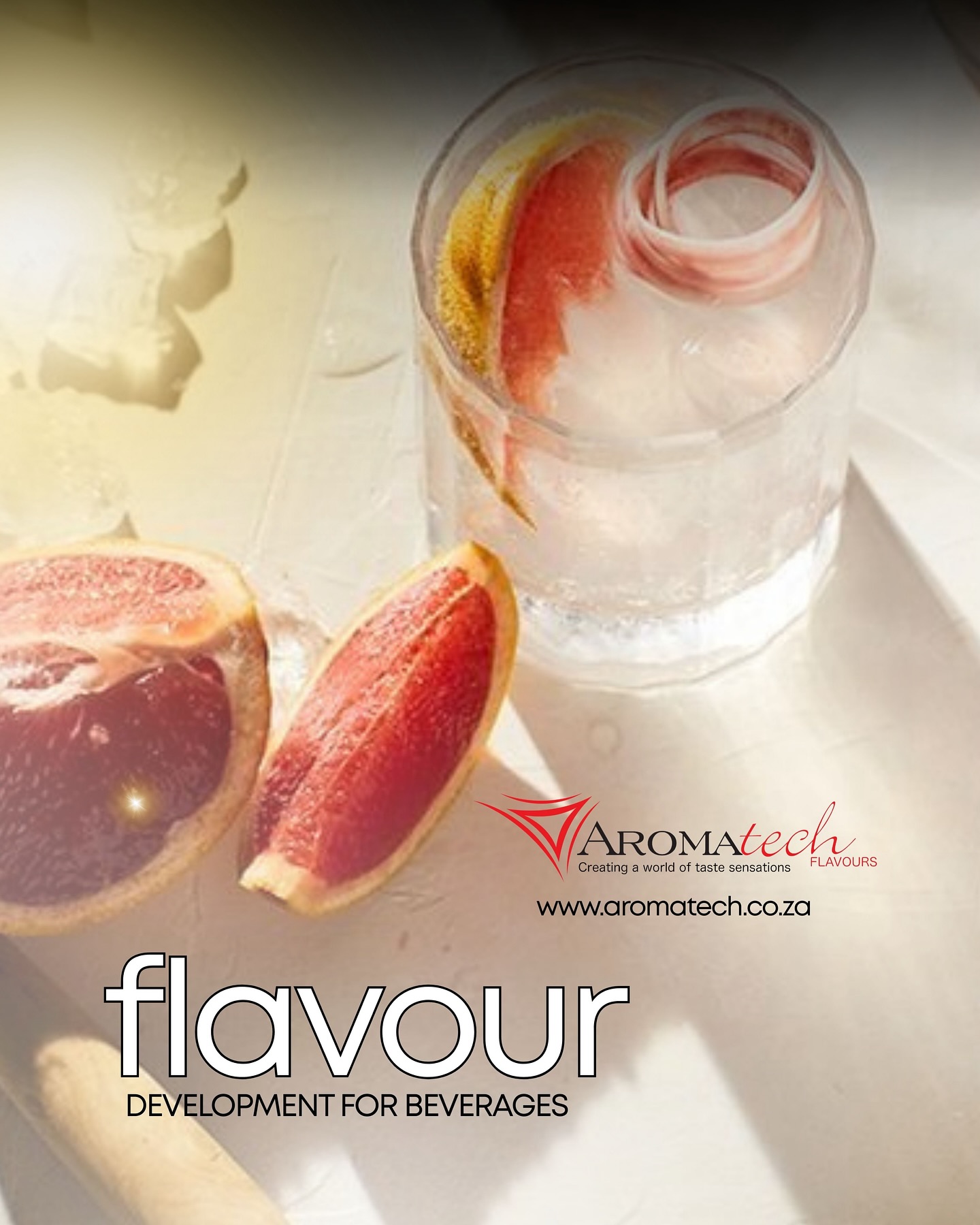 Aromatech flavours; developer of fresh, uplifting, and adventurous BEVERAGE FLAVOURS !
Aromatech helps brands stay ahead of flavour movements to shape tomorrow’s trends today.
ORDER YOUR FLAVOUR TODAY
☎️Telephone: 011-452-1760 | 010-010-6174
🌐https://www.aromatech.co.za/
📍Orders: sales@aromatech.co.za
#flavour #aromatech #aromatechflavours #flavourdevelopment