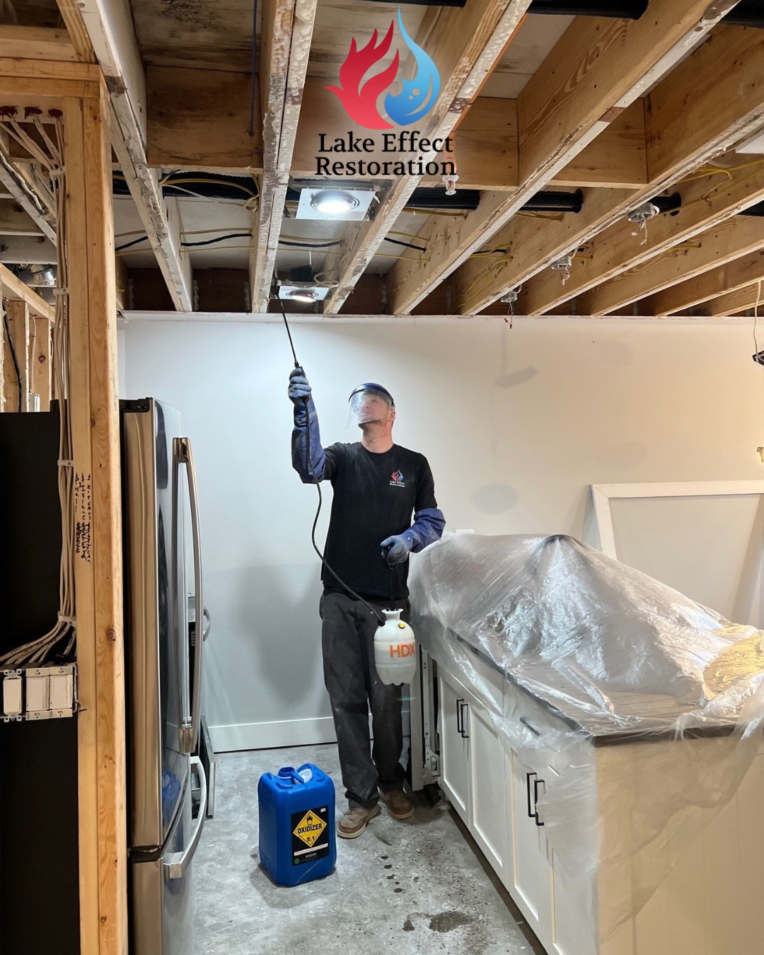 Water damage doesn’t stop once the water is gone. If moisture isn’t properly treated and dried, it can quickly turn into a mold problem that spreads behind walls, under floors, and into insulation.
Proper mitigation means removing water, thoroughly drying affected materials, monitoring moisture levels, and addressing the source of the issue. Taking these steps early helps prevent mold growth, protects indoor air quality, and avoids more costly repairs later.
We work with all insurance companies and document the entire process along the way to ensure the damage is treated correctly and completely.
If you’re dealing with water damage or want to prevent mold before it starts, call us at (231) 883 4183. We’re here to help.