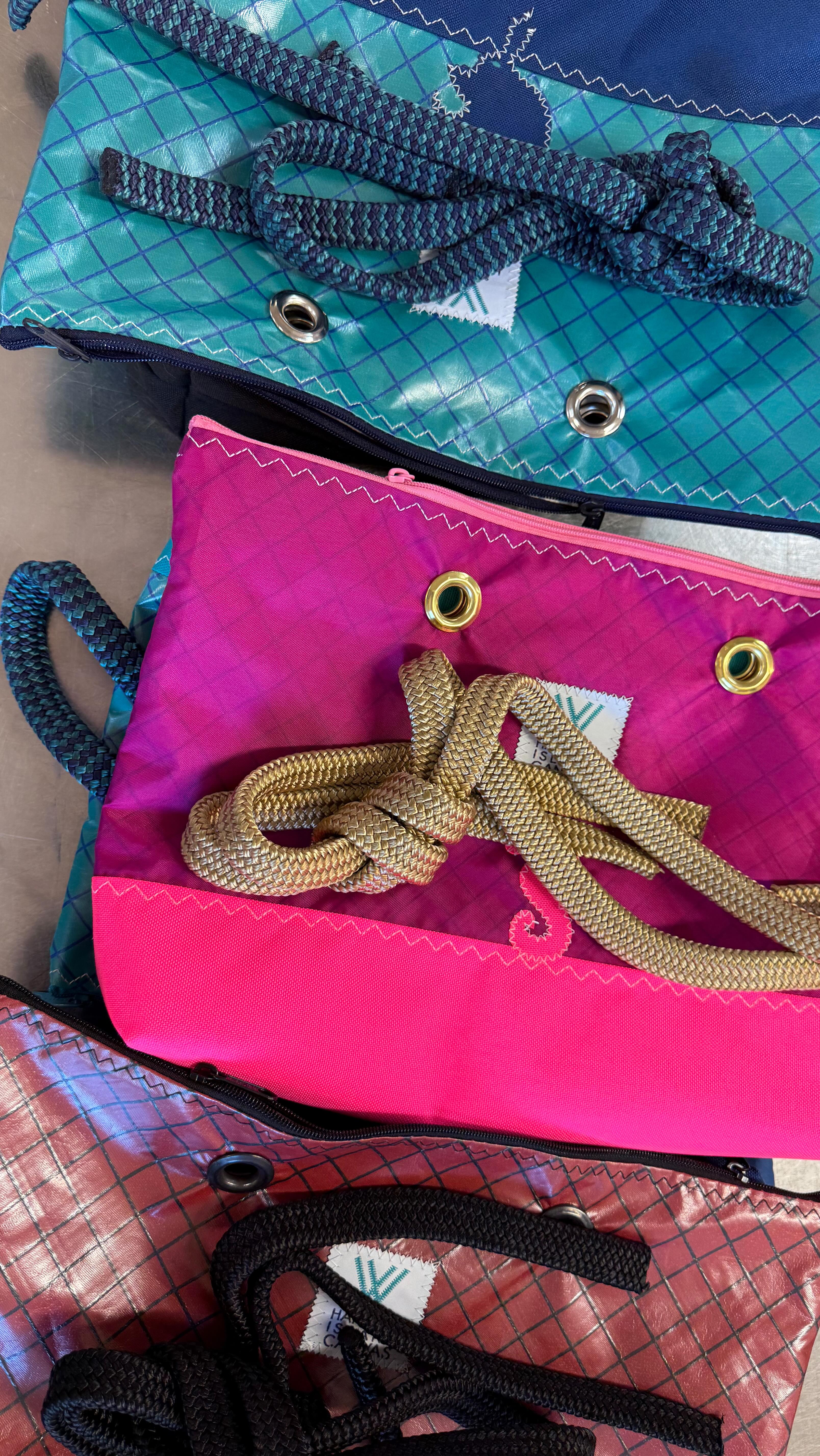 A lot goes on behind the scenes to bring a W Sailbag to life 👀 Every bag goes through a detailed, multi-step process before becoming the final product.