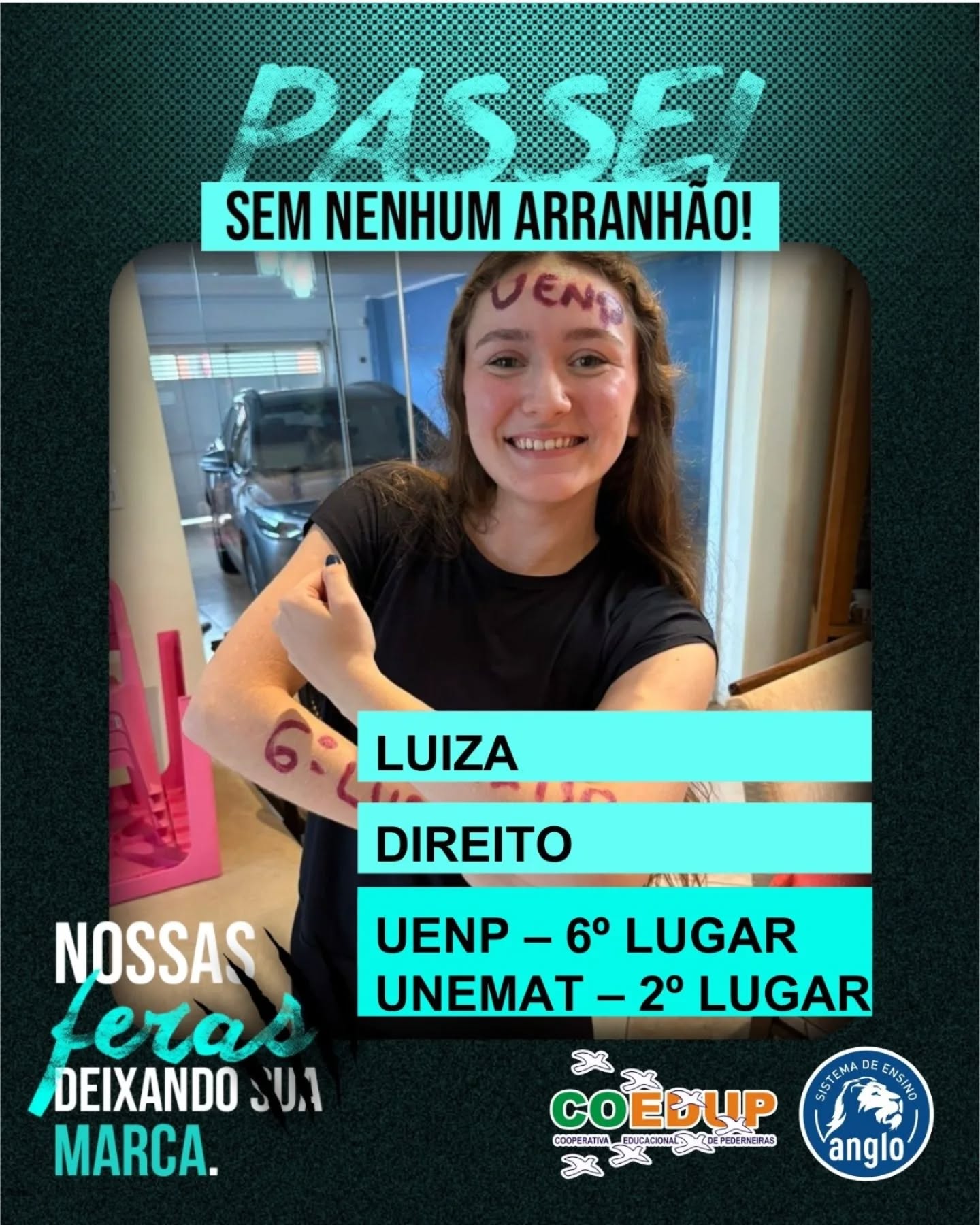 Cada aprovação carrega histórias, desafios e muito apoio.
Parabéns aos nossos alunos, famílias e educadores por mais essa conquista!
#aprovados
#vestibular
#orgulho
#conquista
#educação