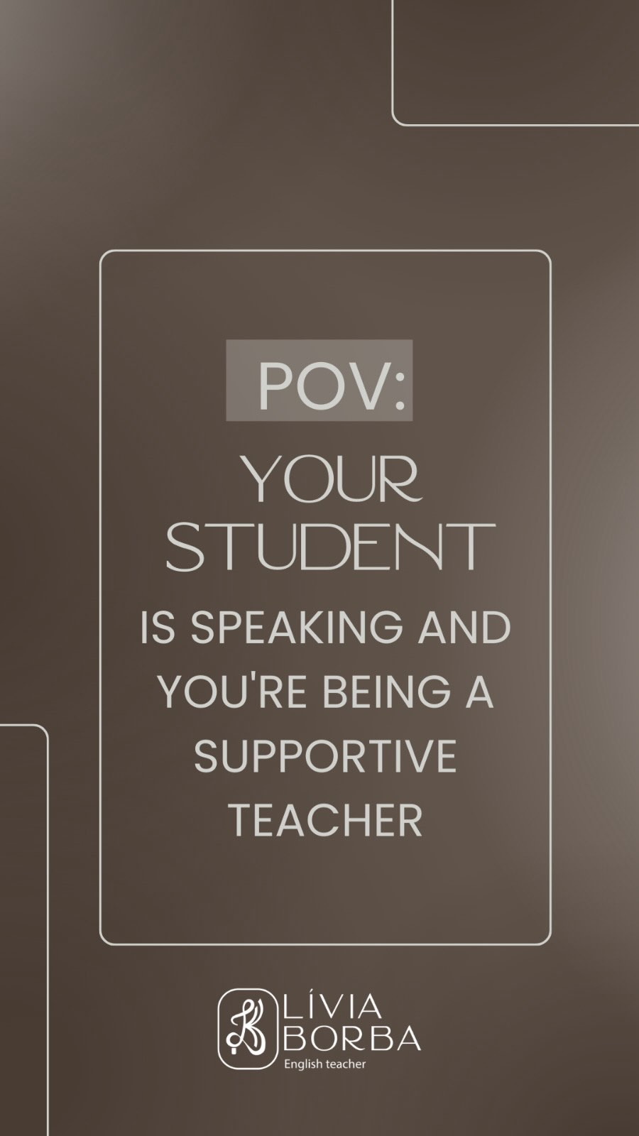 Teacher life is 20% grammar, 80% emotional support.
Sometimes your student is telling a story that goes absolutely nowhere —
and your job is to look deeply invested,
pick up the useful language later,
and protect their confidence at all costs.
Being supportive is part of the methodology 😌